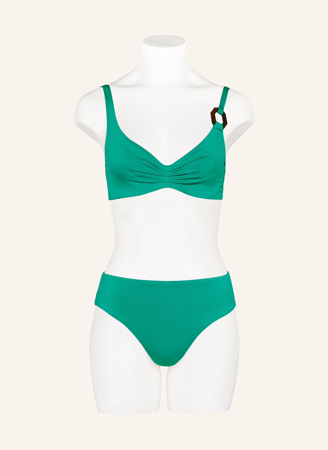 ANDRES SARDA Underwired bikini top OUKA in green