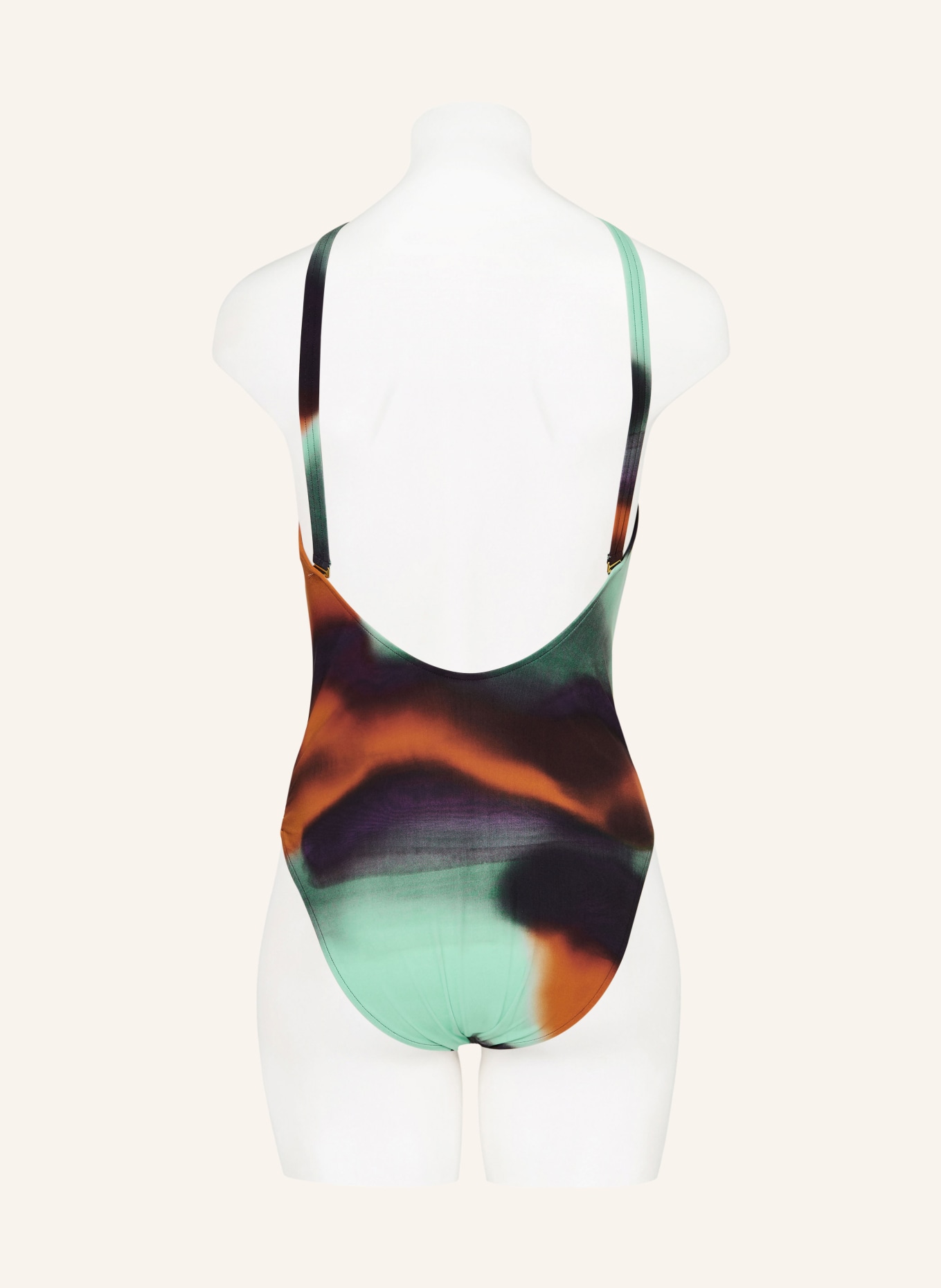 ANDRES SARDA Swimsuit RINKO, Color: MINT/ DARK ORANGE/ DARK BROWN (Image 4)