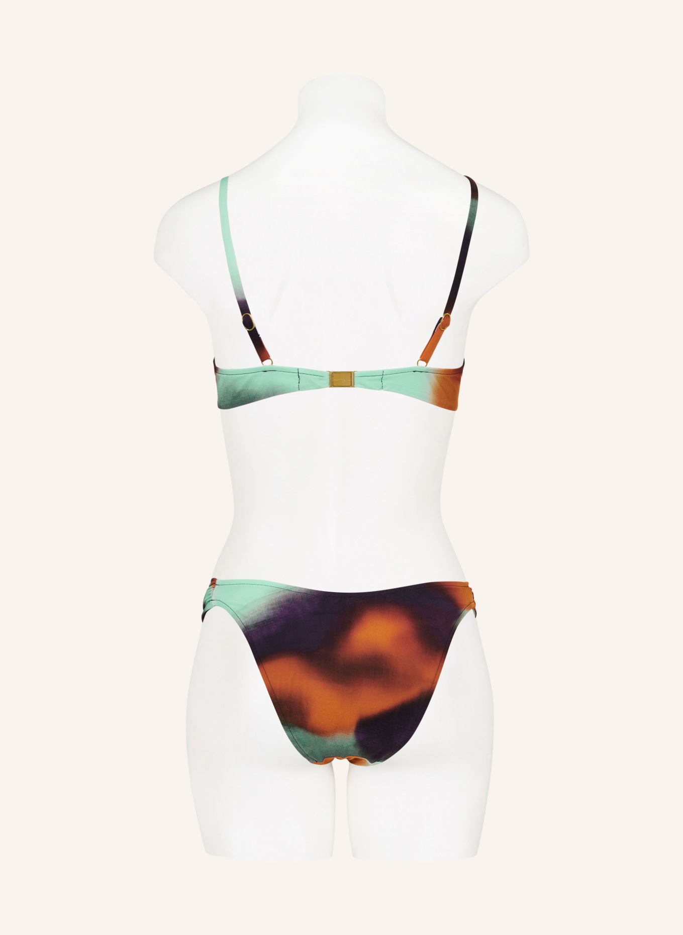 ANDRES SARDA Bügel-Bikini-Top RINKO, Farbe: DUNKELORANGE/ MINT/ DUNKELLILA (Bild 3)