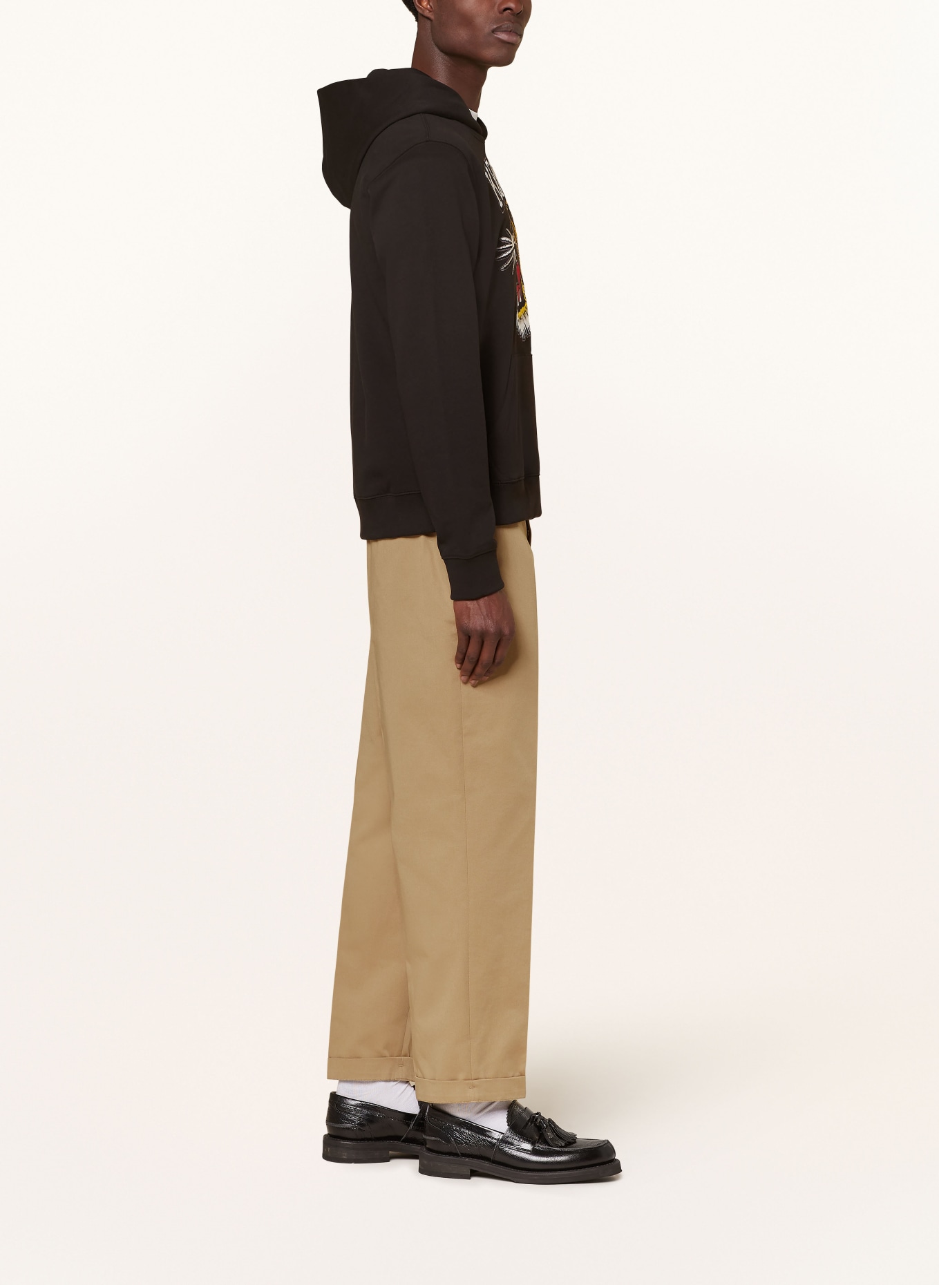 KENZO Chino kalhoty Regular Fit, Barva: BÉŽOVÁ (Obrázek 4)