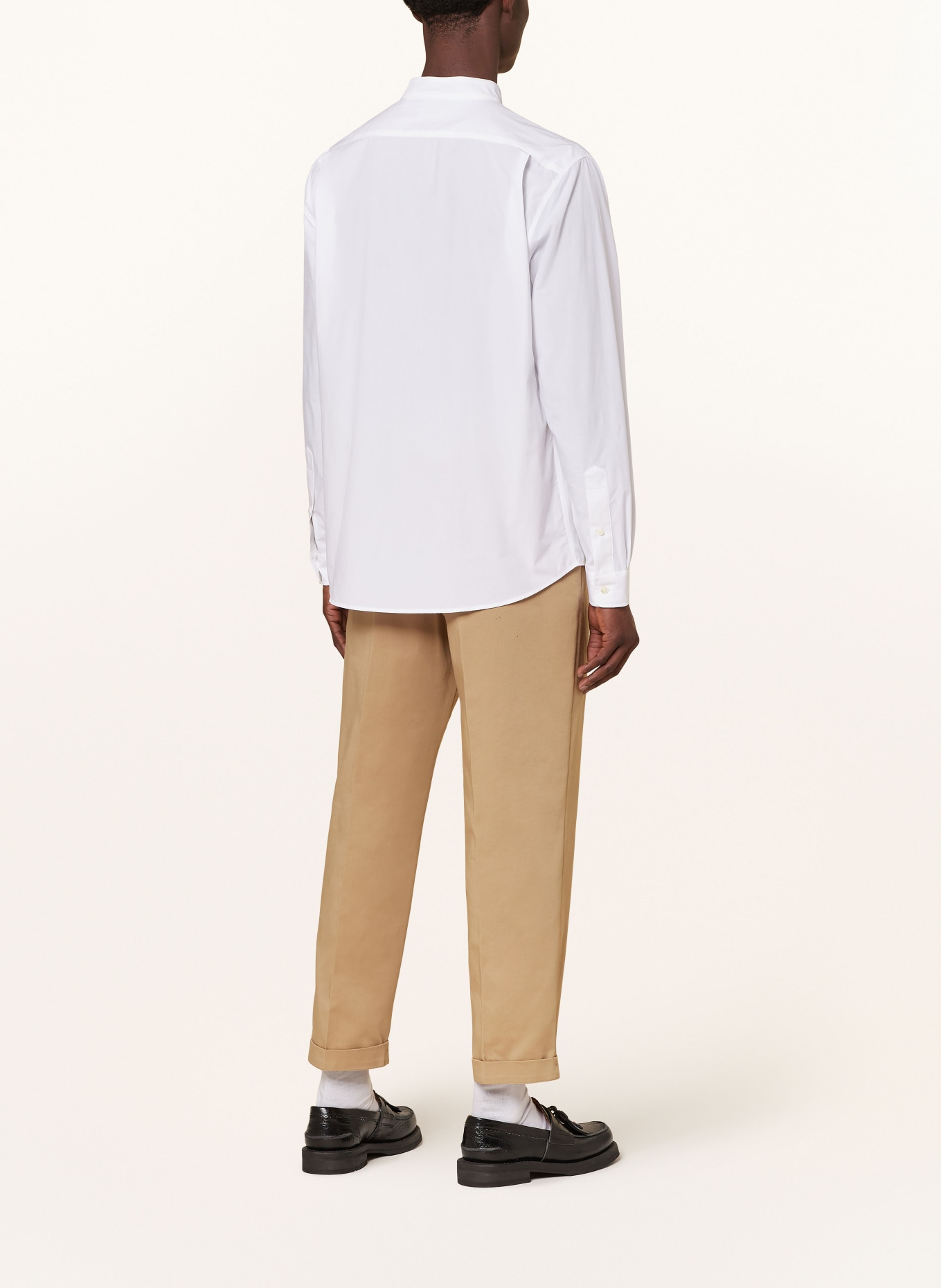 KENZO Shirt regular fit with stand-up collar, Color: WHITE/ RED/ BLACK (Image 3)