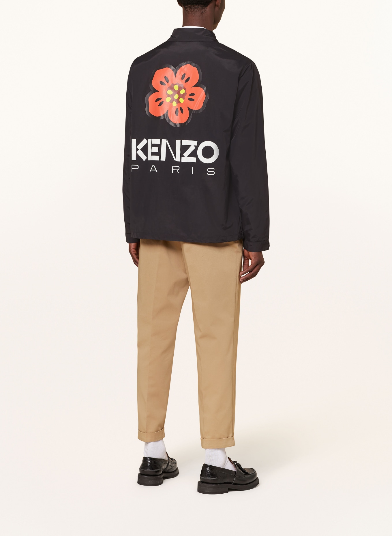 KENZO Overshirt, Color: BLACK/ RED/ WHITE (Image 2)