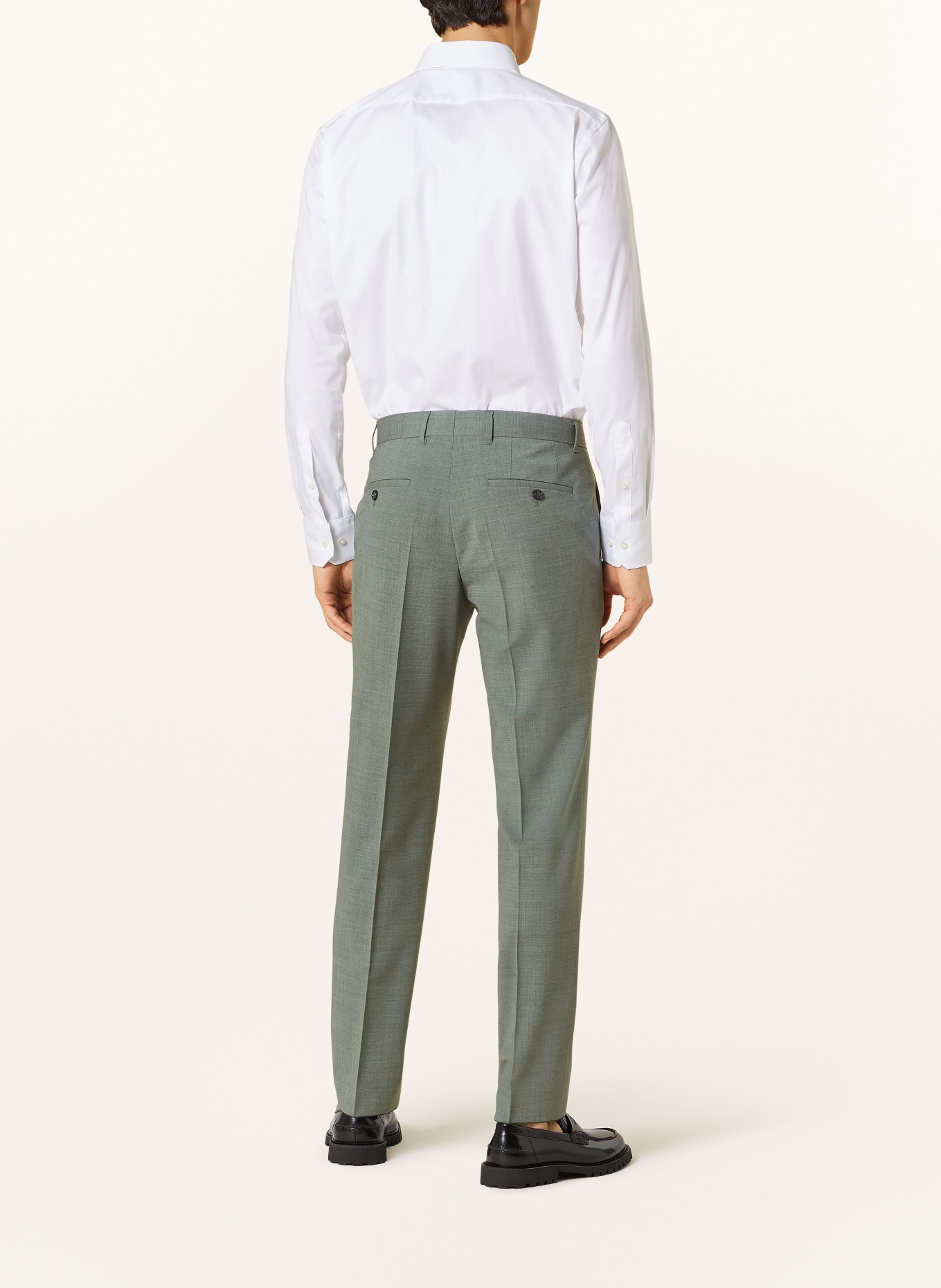 BOSS Spodnie garniturowe C-GENIUS slim fit, Kolor: 306 DARK GREEN (Obrazek 4)
