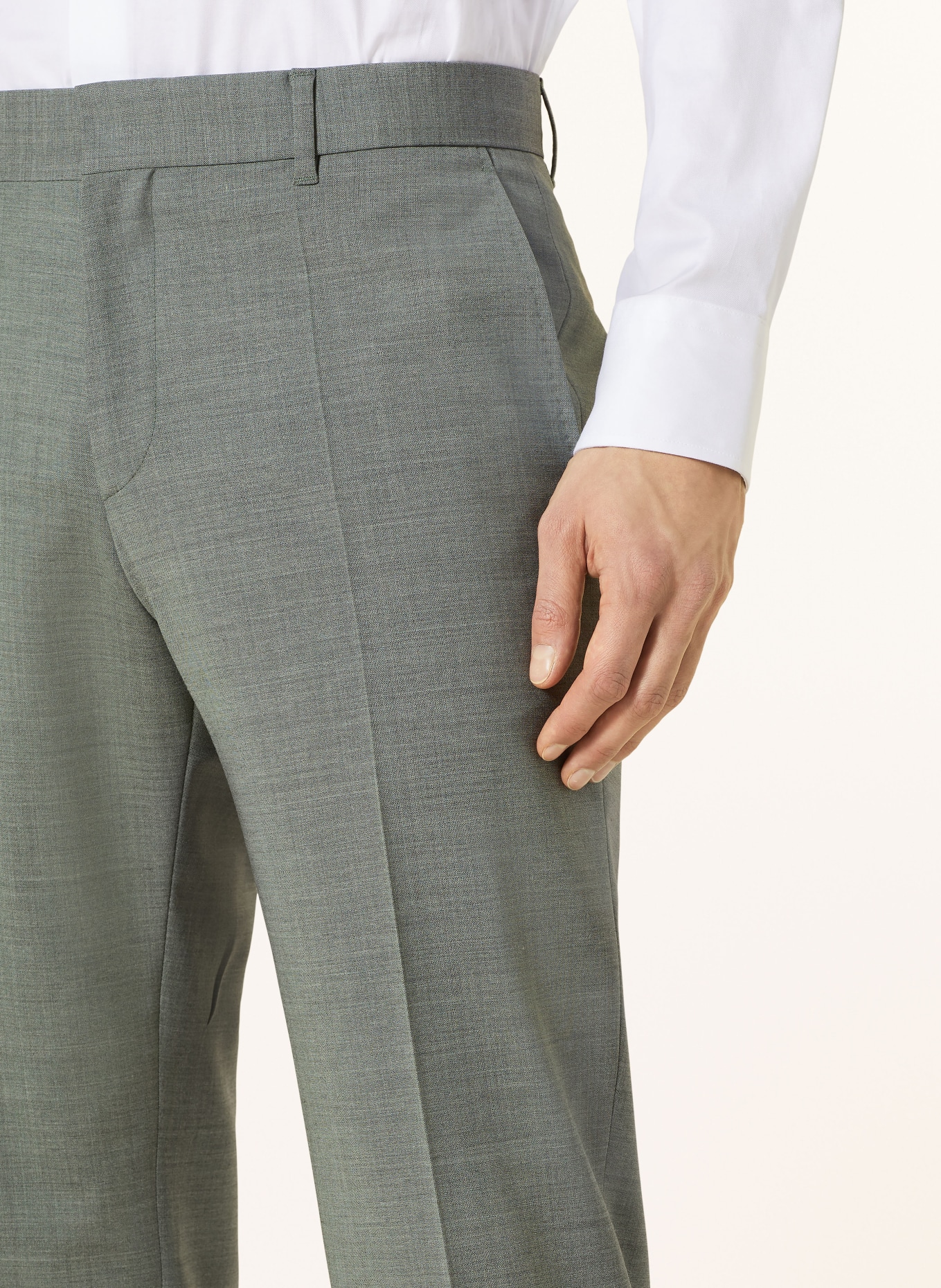 BOSS Spodnie garniturowe C-GENIUS slim fit, Kolor: 306 DARK GREEN (Obrazek 6)
