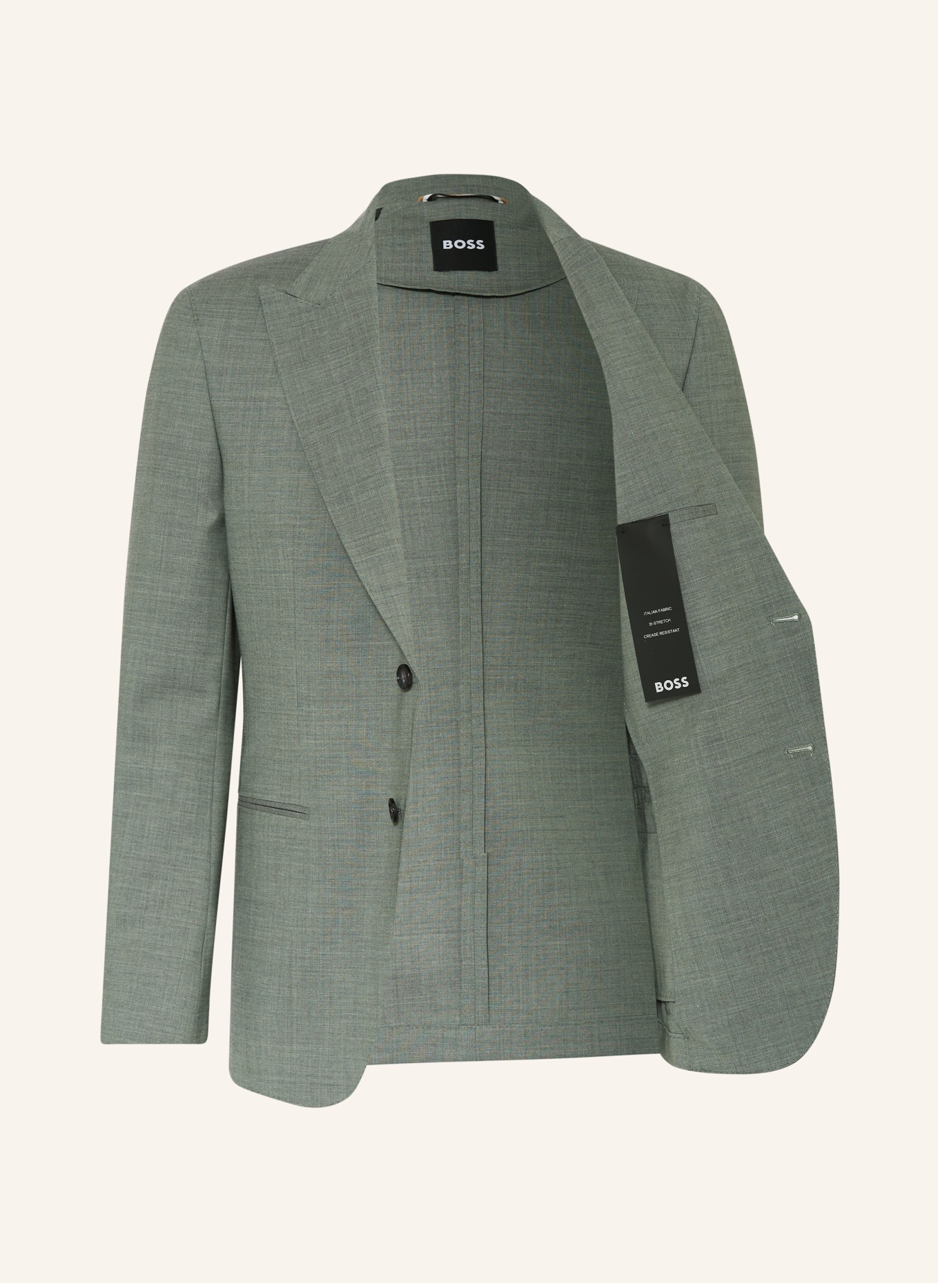 BOSS Suit jacket HUGE PEAK extra slim fit, Color: 306 DARK GREEN (Image 4)