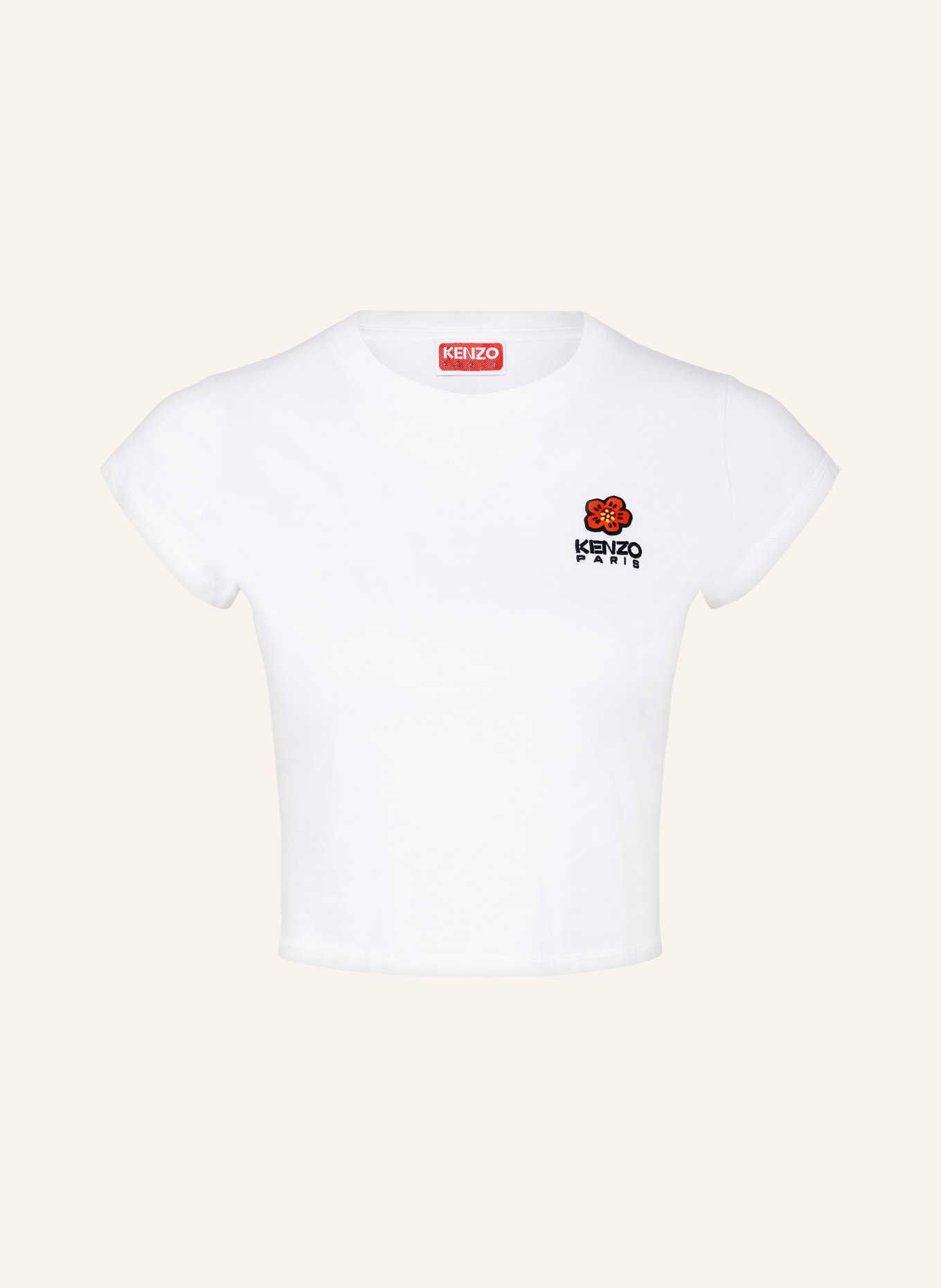 KENZO Cropped shirt, Color: WHITE (Image 1)