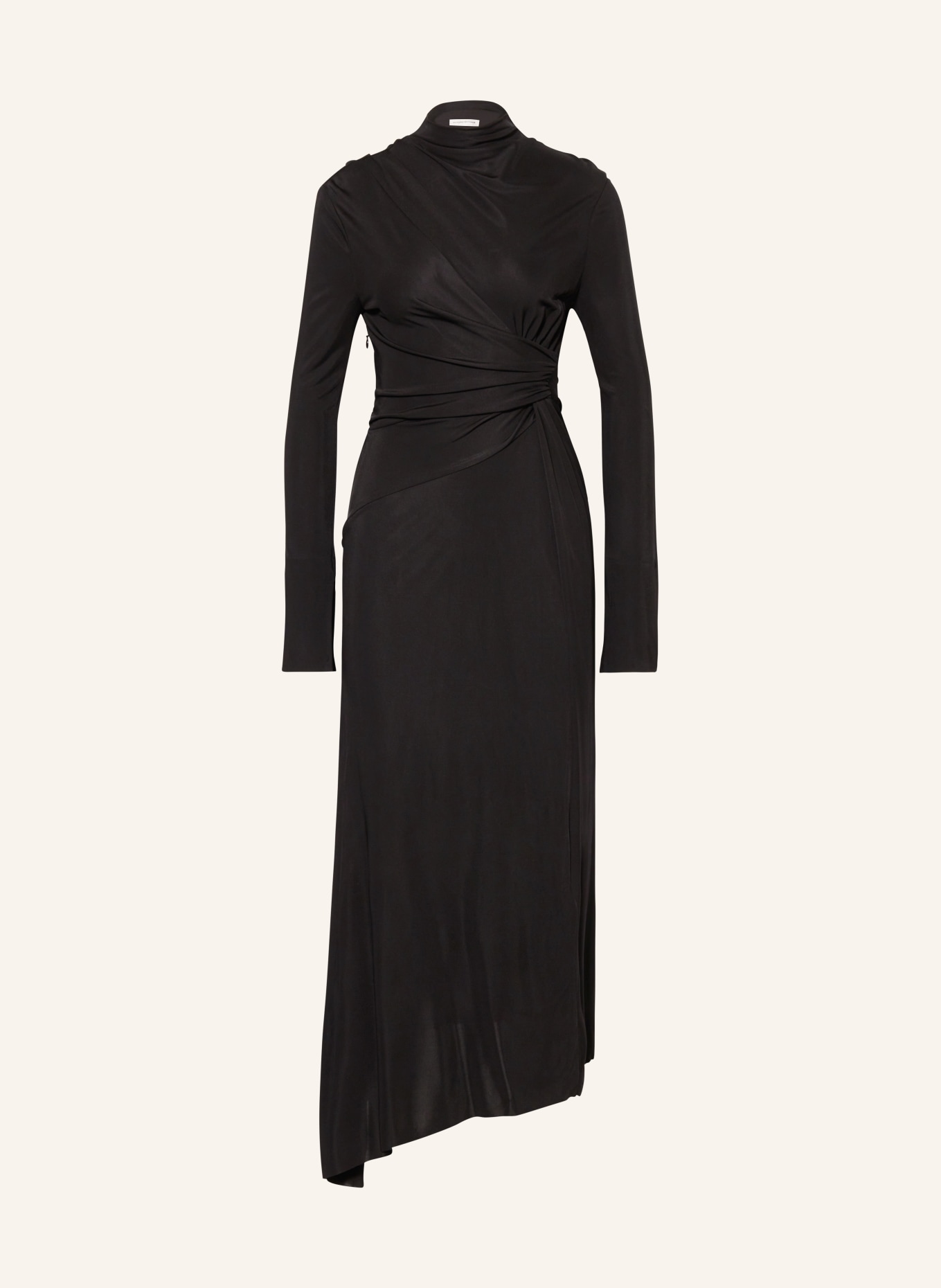 VICTORIABECKHAM Jersey dress, Color: BLACK (Image 1)