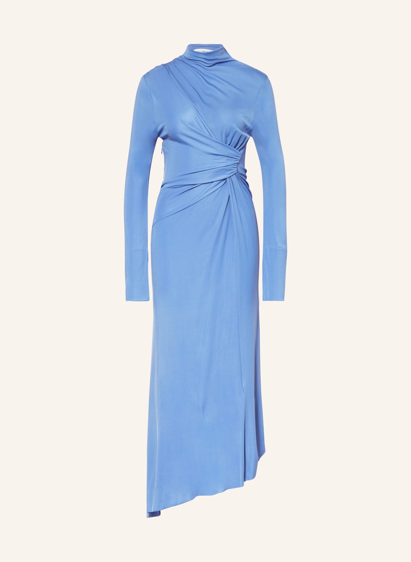 VICTORIABECKHAM Jersey dress, Color: LIGHT BLUE (Image 1)