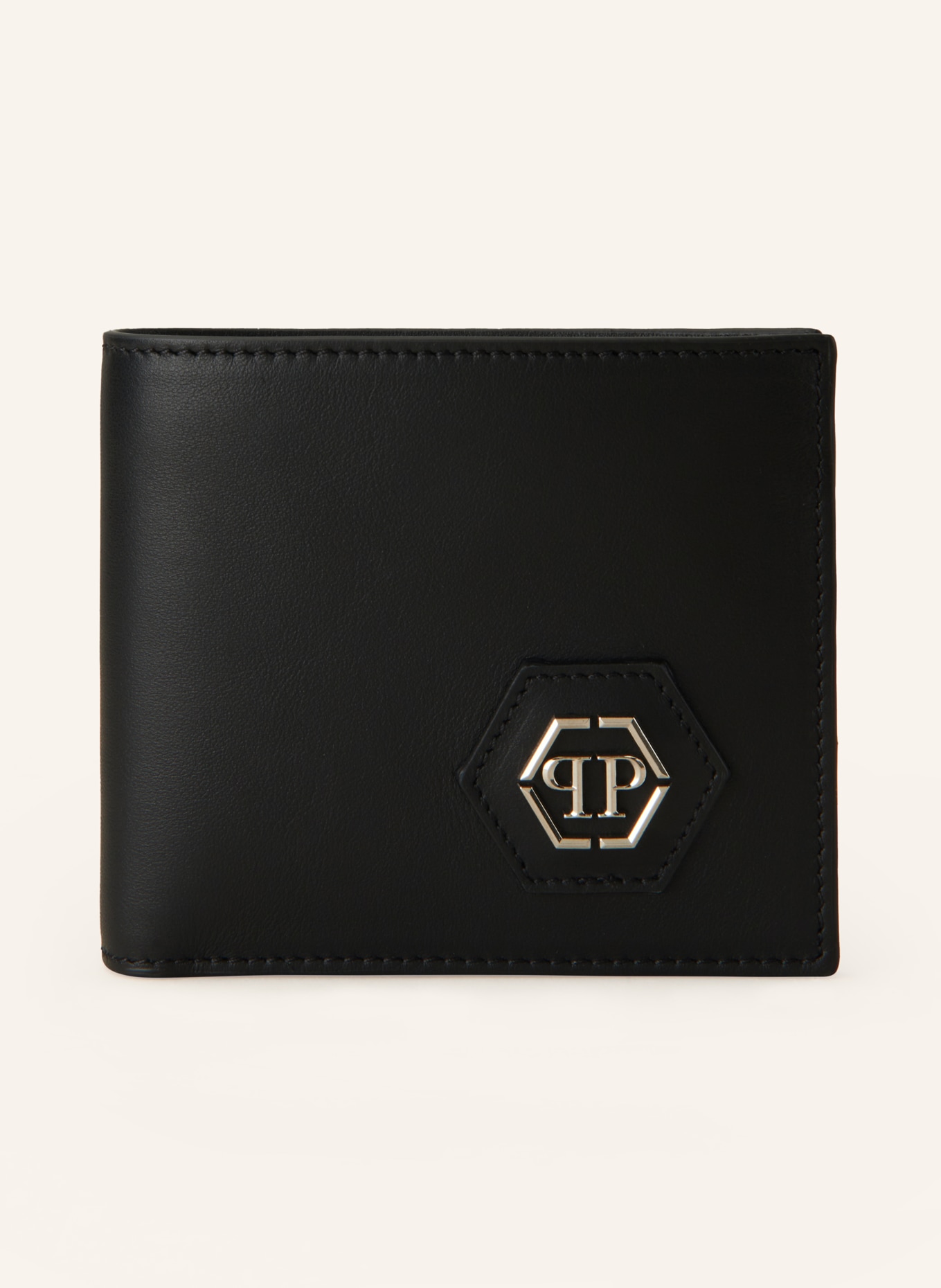 PHILIPP PLEIN Wallet, Color: BLACK (Image 1)