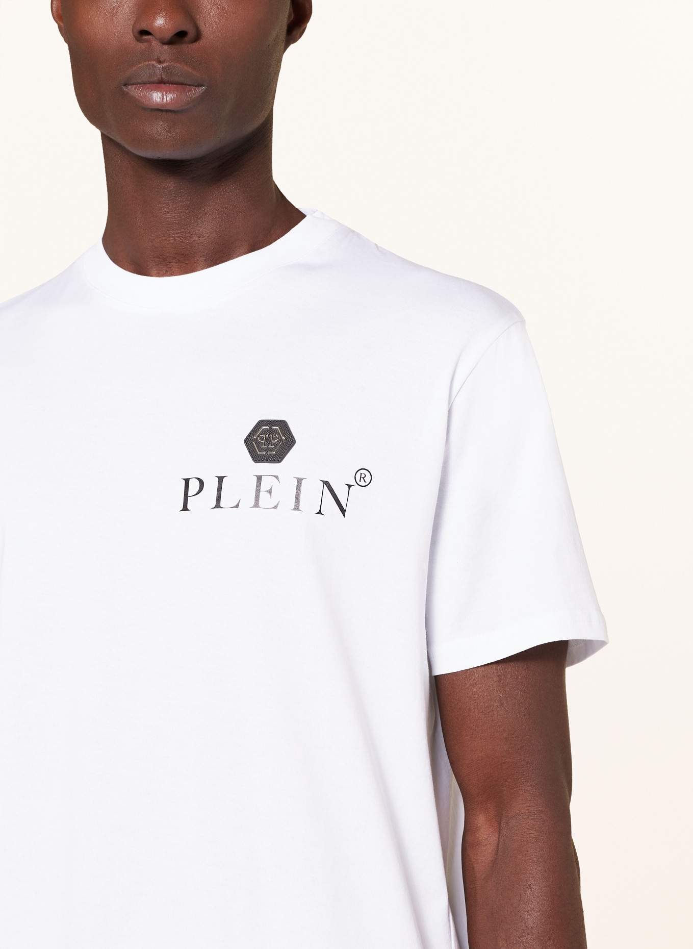 PHILIPP PLEIN T-shirt, Kolor: BIAŁY (Obrazek 4)