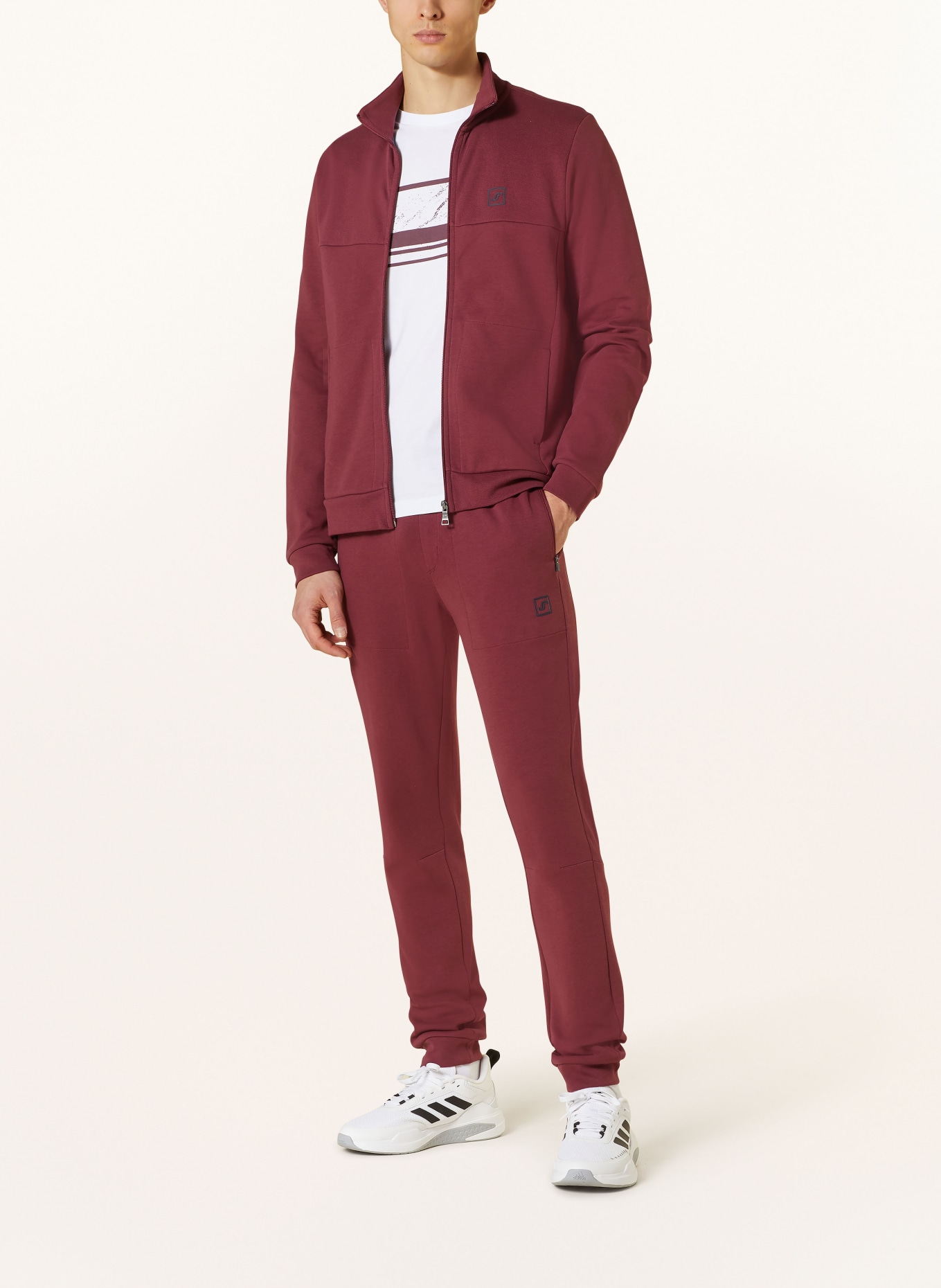 JOY sportswear Spodnie dresowe MARTIN, Kolor: CIEMNOCZERWONY (Obrazek 2)