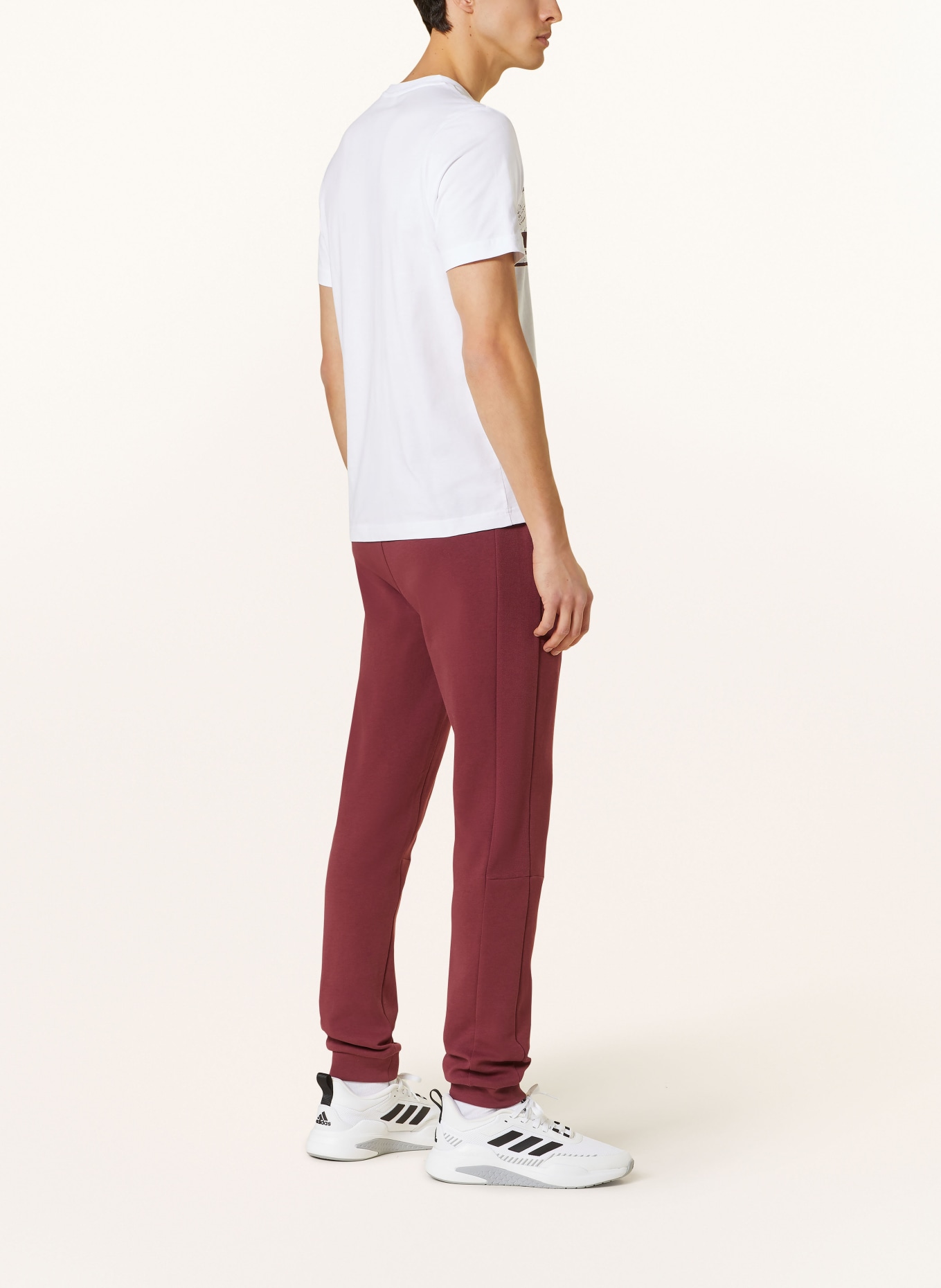 JOY sportswear Spodnie dresowe MARTIN, Kolor: CIEMNOCZERWONY (Obrazek 4)
