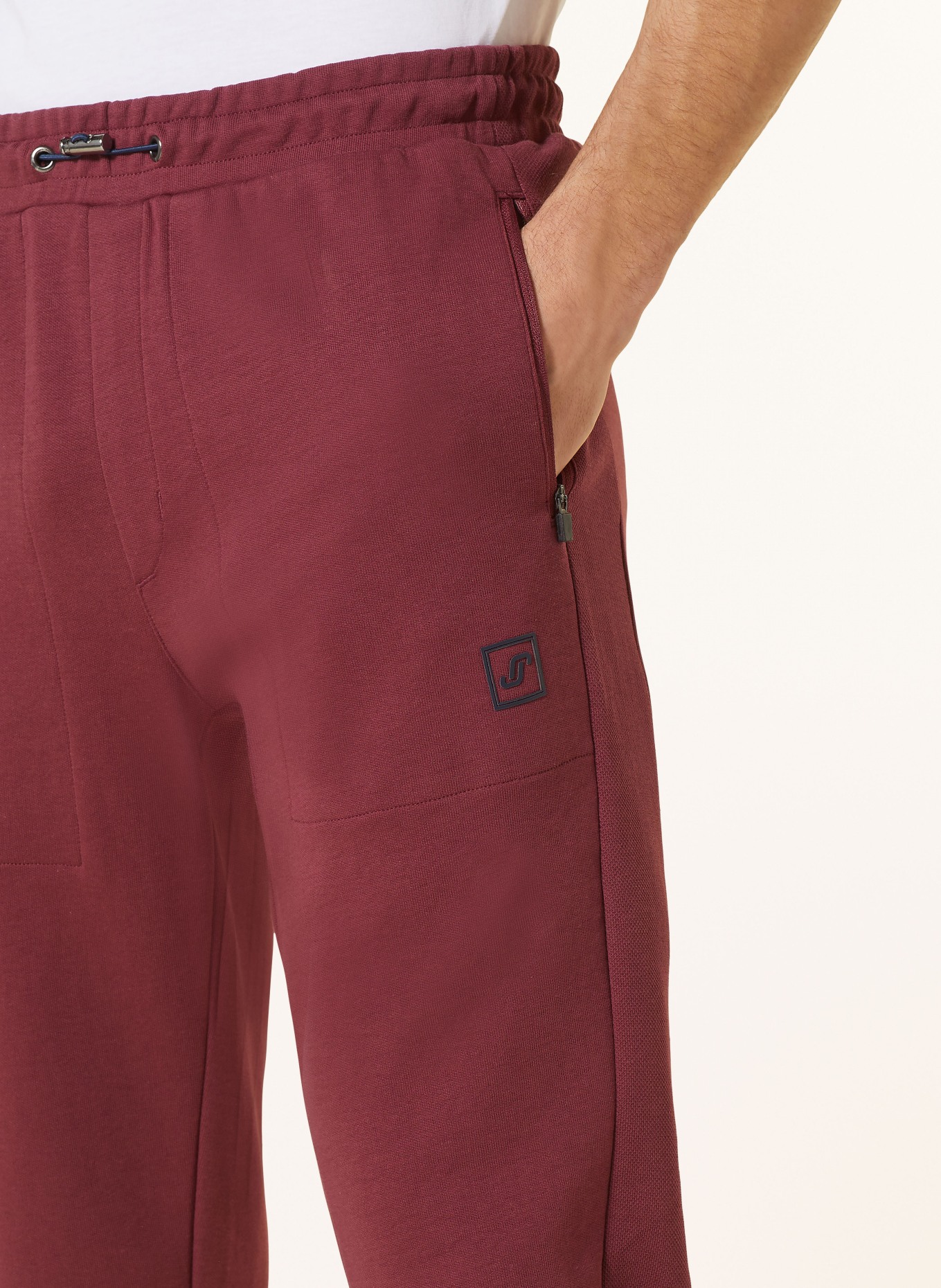 JOY sportswear Spodnie dresowe MARTIN, Kolor: CIEMNOCZERWONY (Obrazek 5)