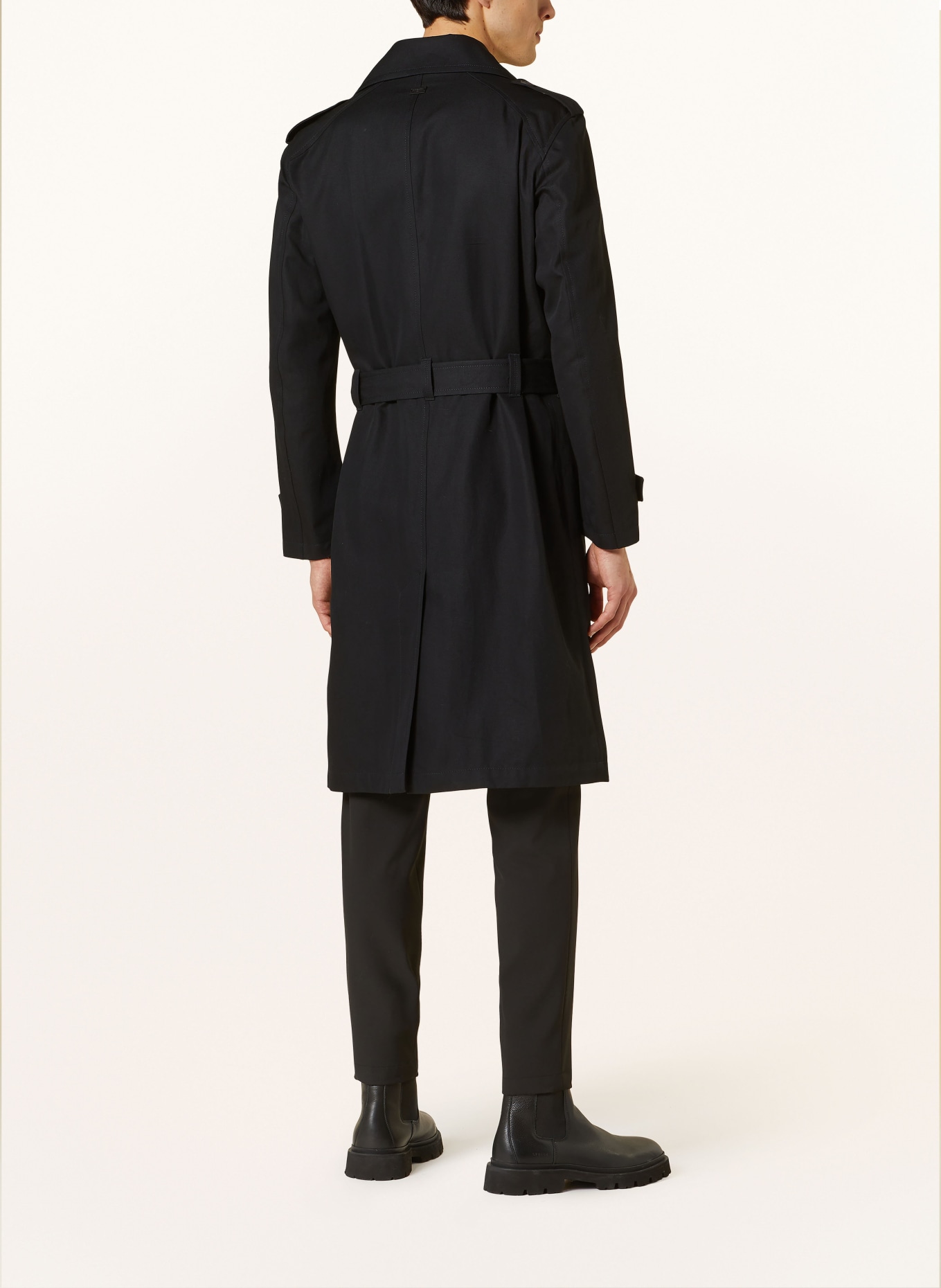 STRELLSON Trench coat SUMMER, Color: BLACK (Image 3)