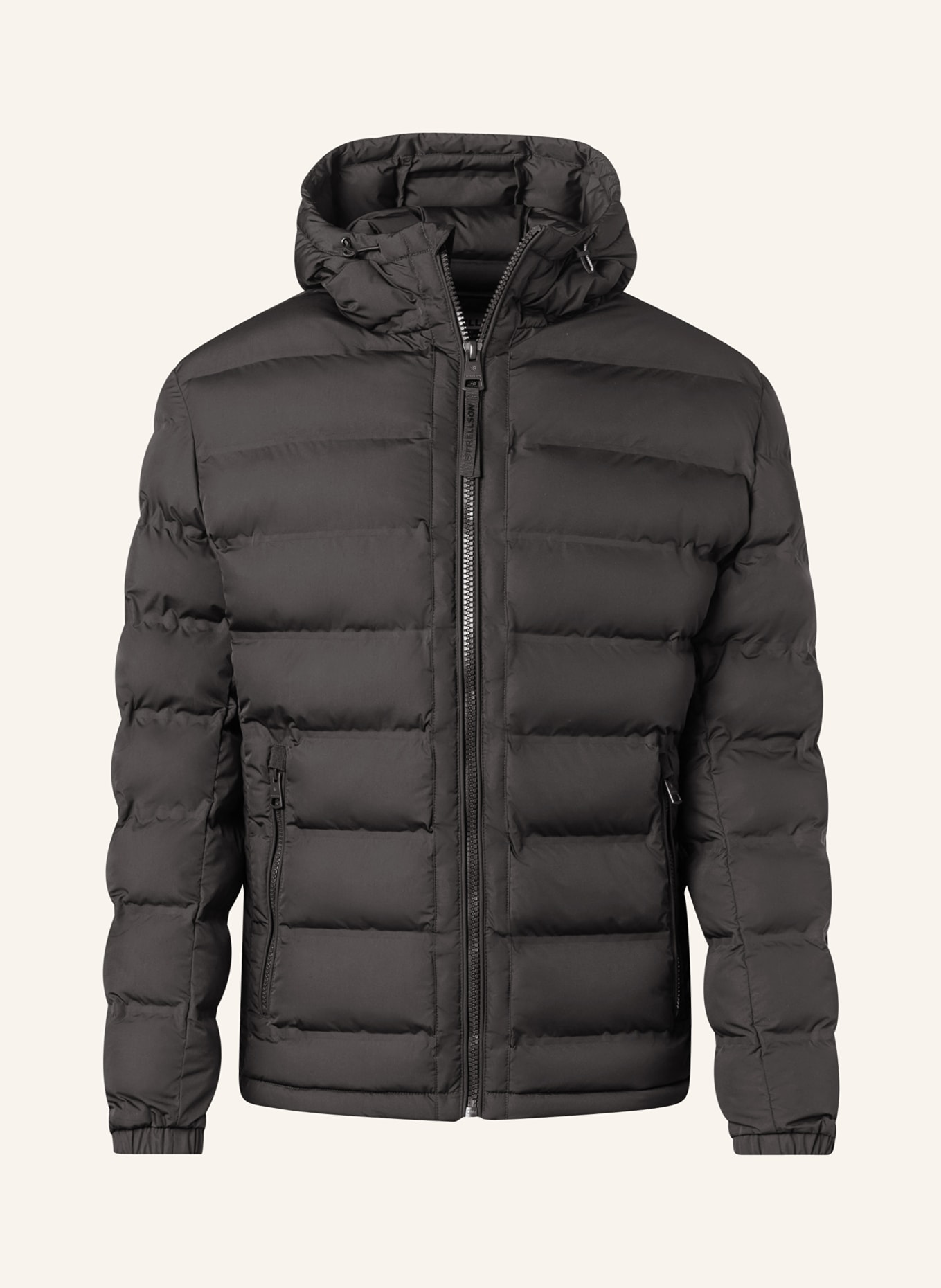 STRELLSON Quilted jacket MODICA, Color: BLACK (Image 1)