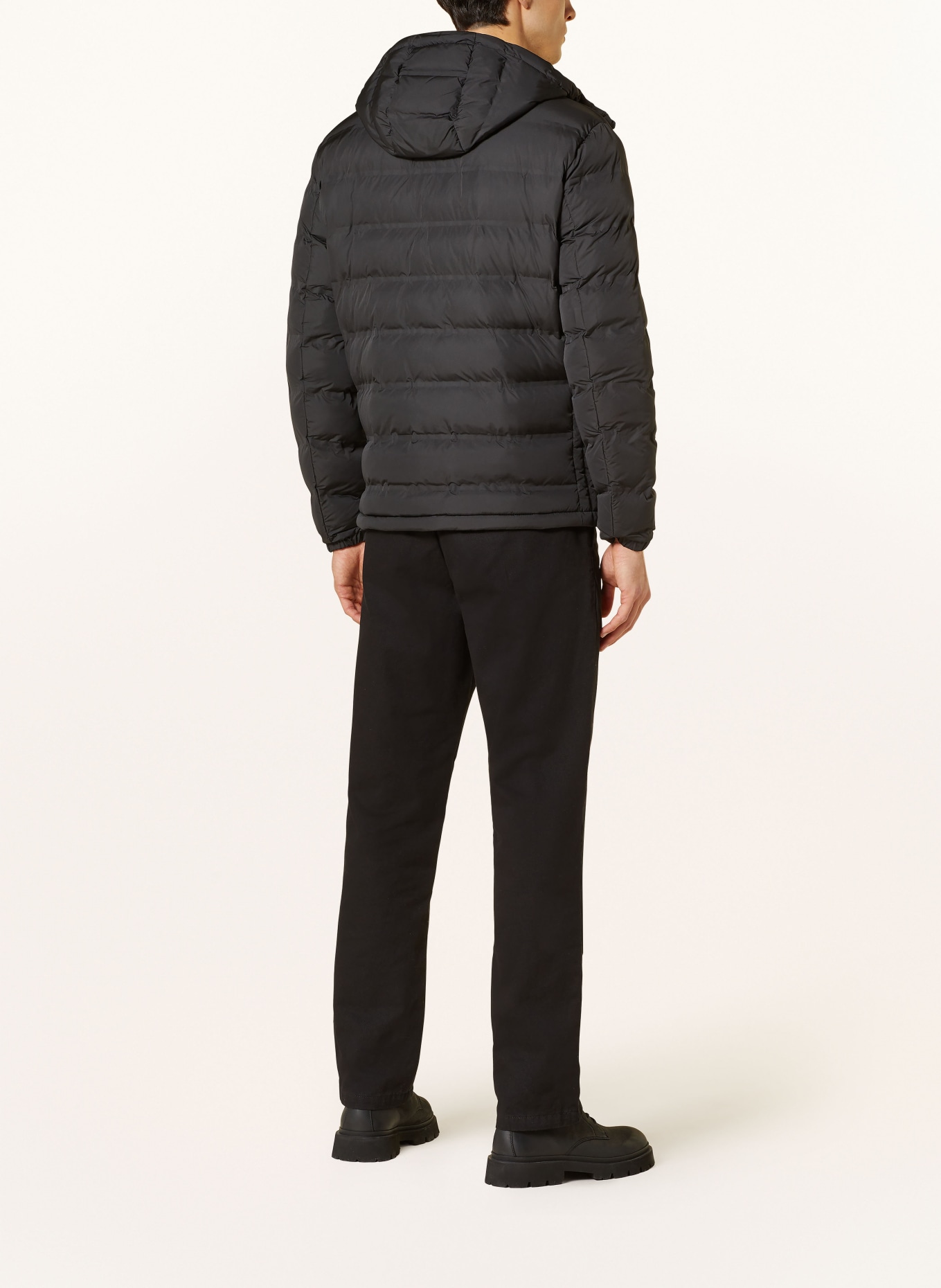 STRELLSON Quilted jacket MODICA, Color: BLACK (Image 3)