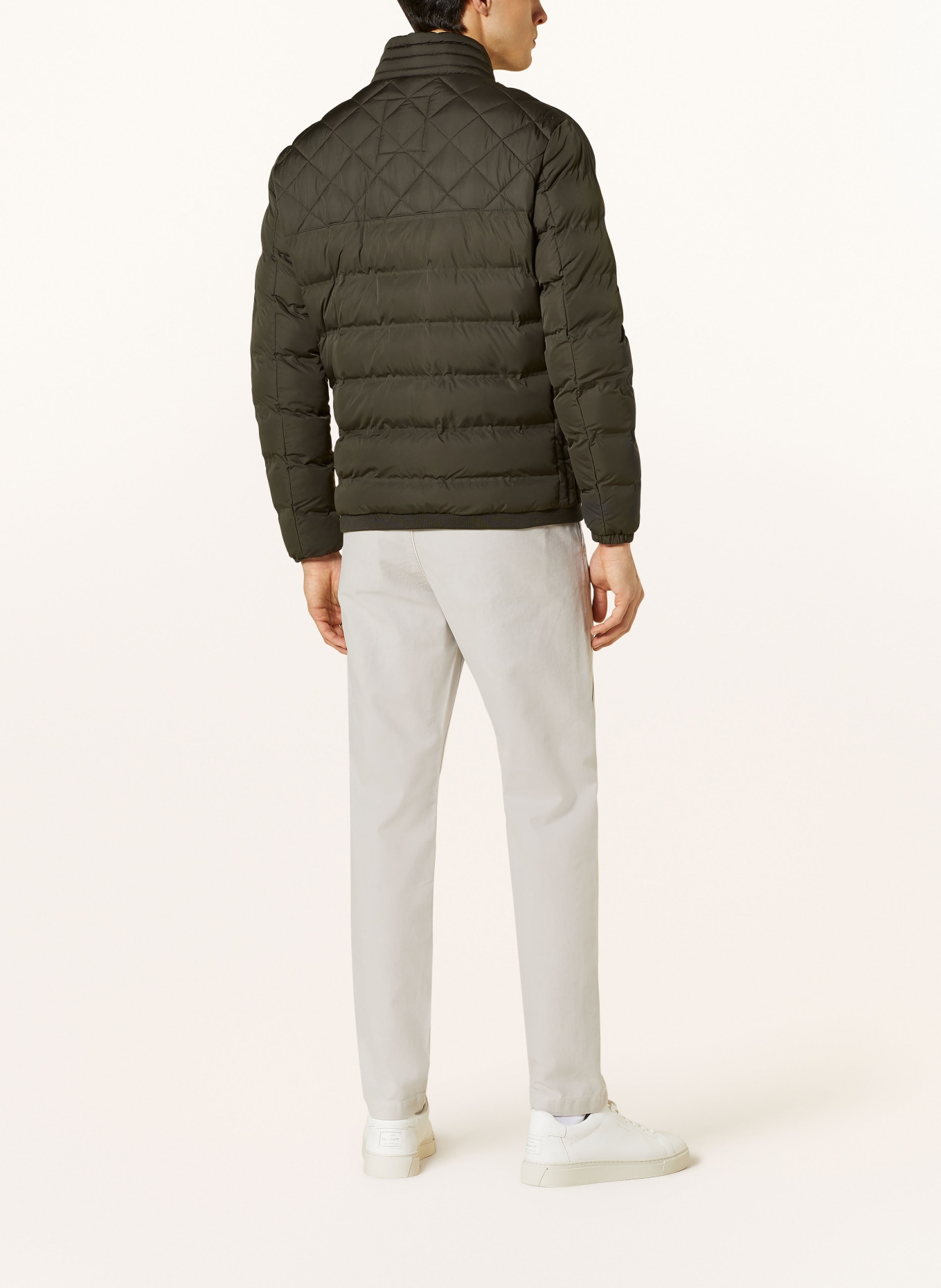 STRELLSON Quilted jacket CLASON, Color: KHAKI (Image 3)