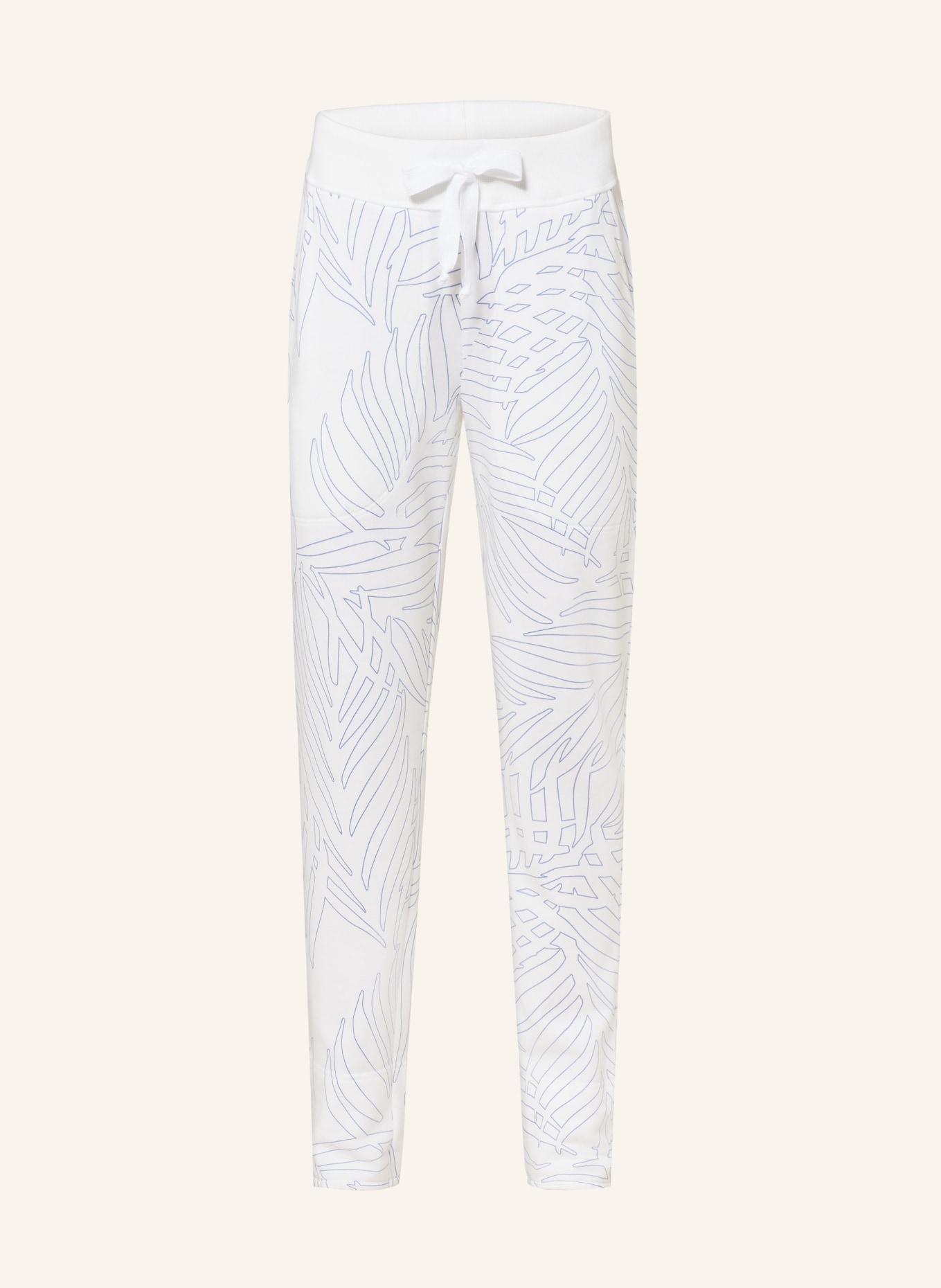 Juvia Sweatpants CATHY, Color: WHITE/ BLUE (Image 1)