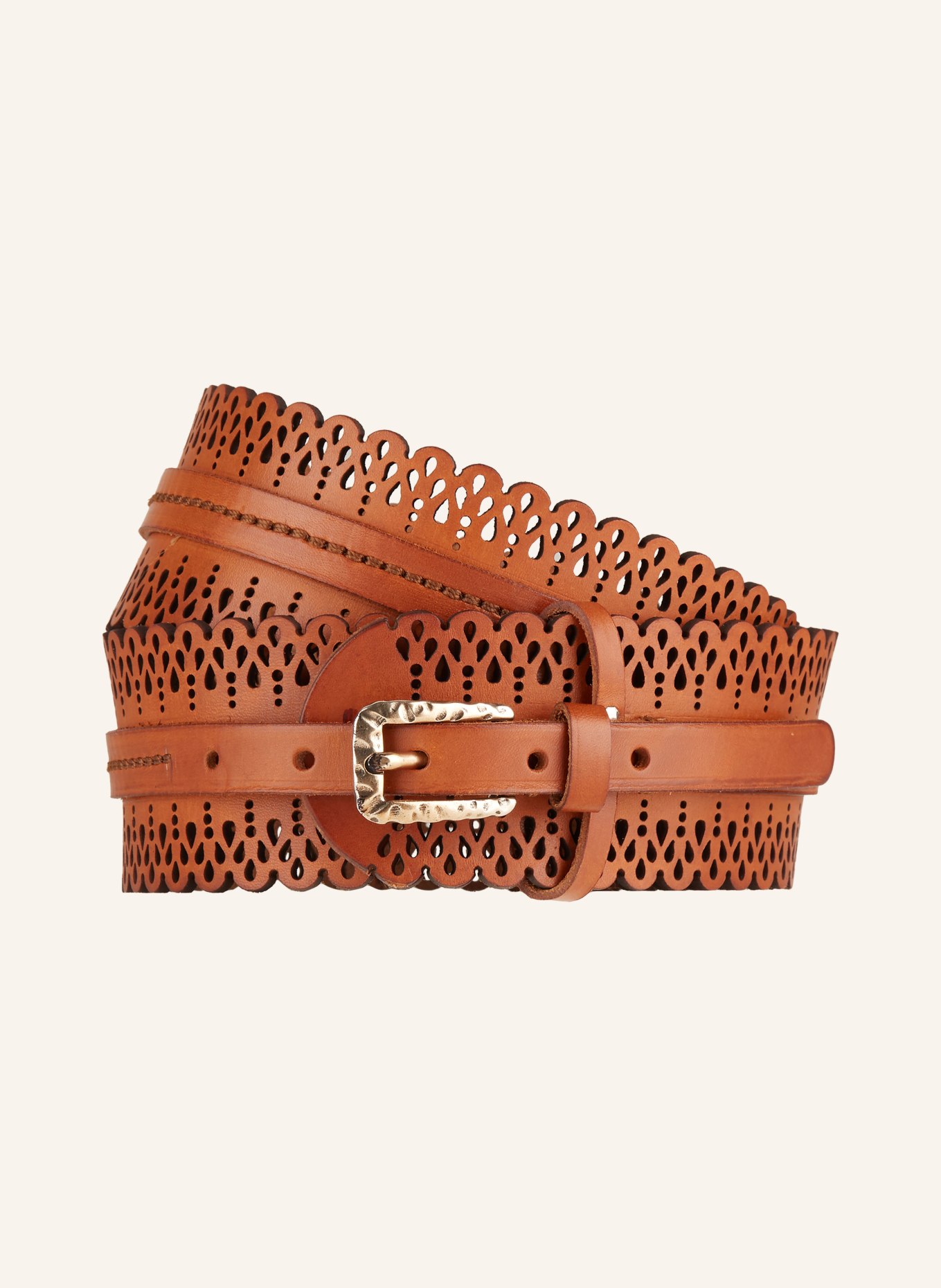 Reptile's House Leather belt VENUS, Color: BROWN (Image 1)