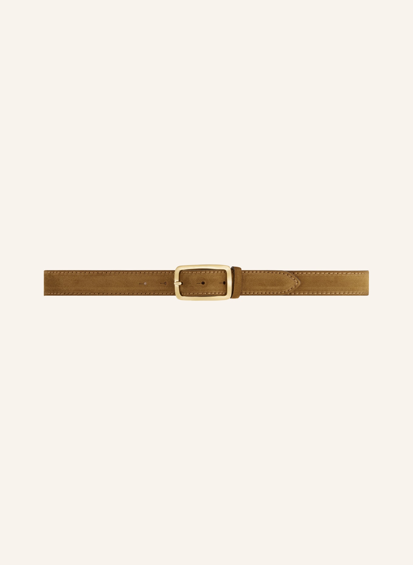 Reptile's House Leather belt, Color: BROWN (Image 2)