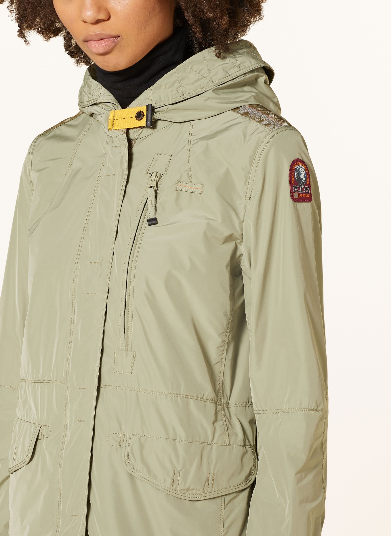 PARAJUMPERS Field jacket SOLE SPRING, Color: OLIVE (Image 5)