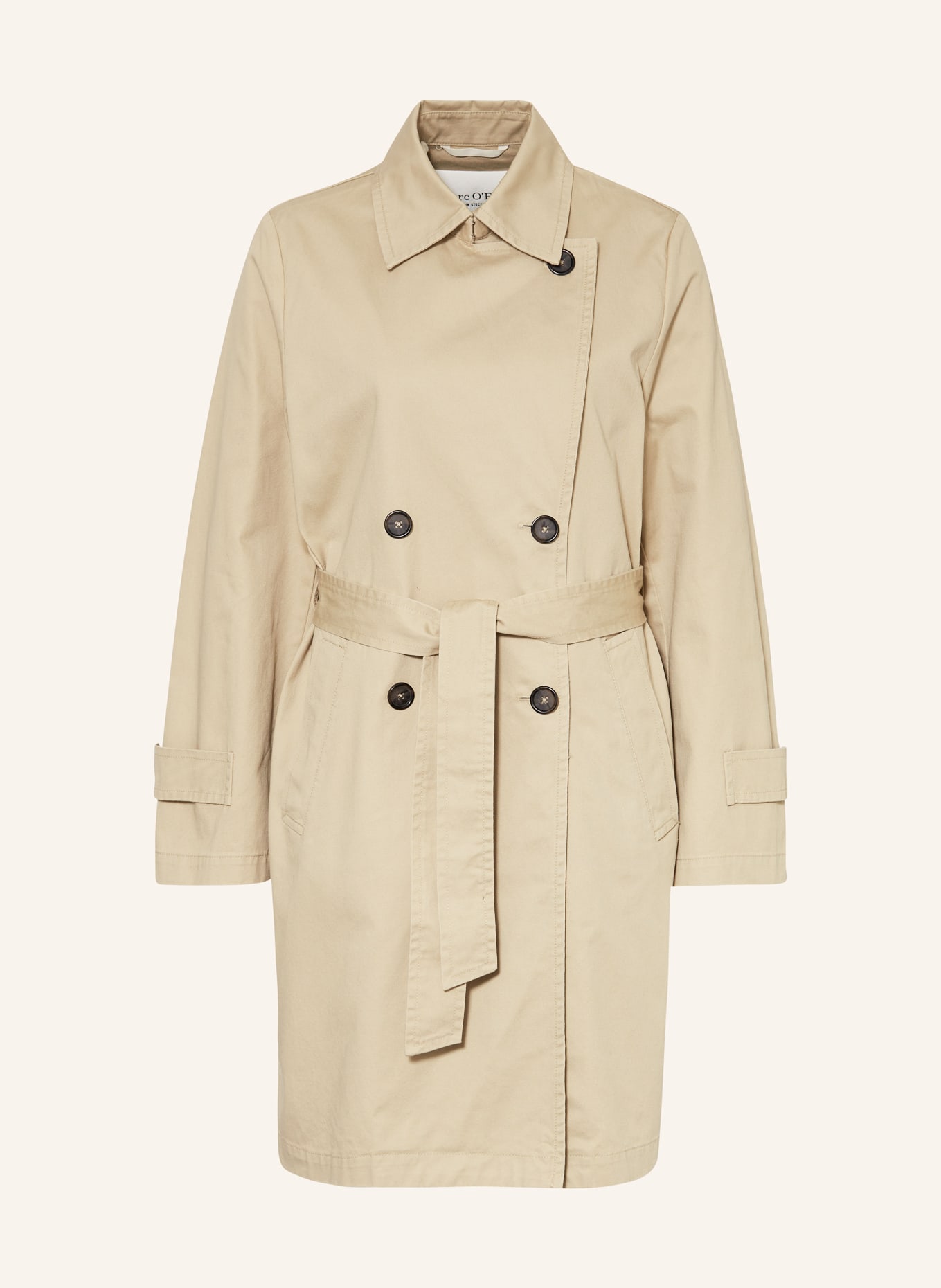 Marc O'Polo Trench coat, Color: LIGHT BROWN (Image 1)