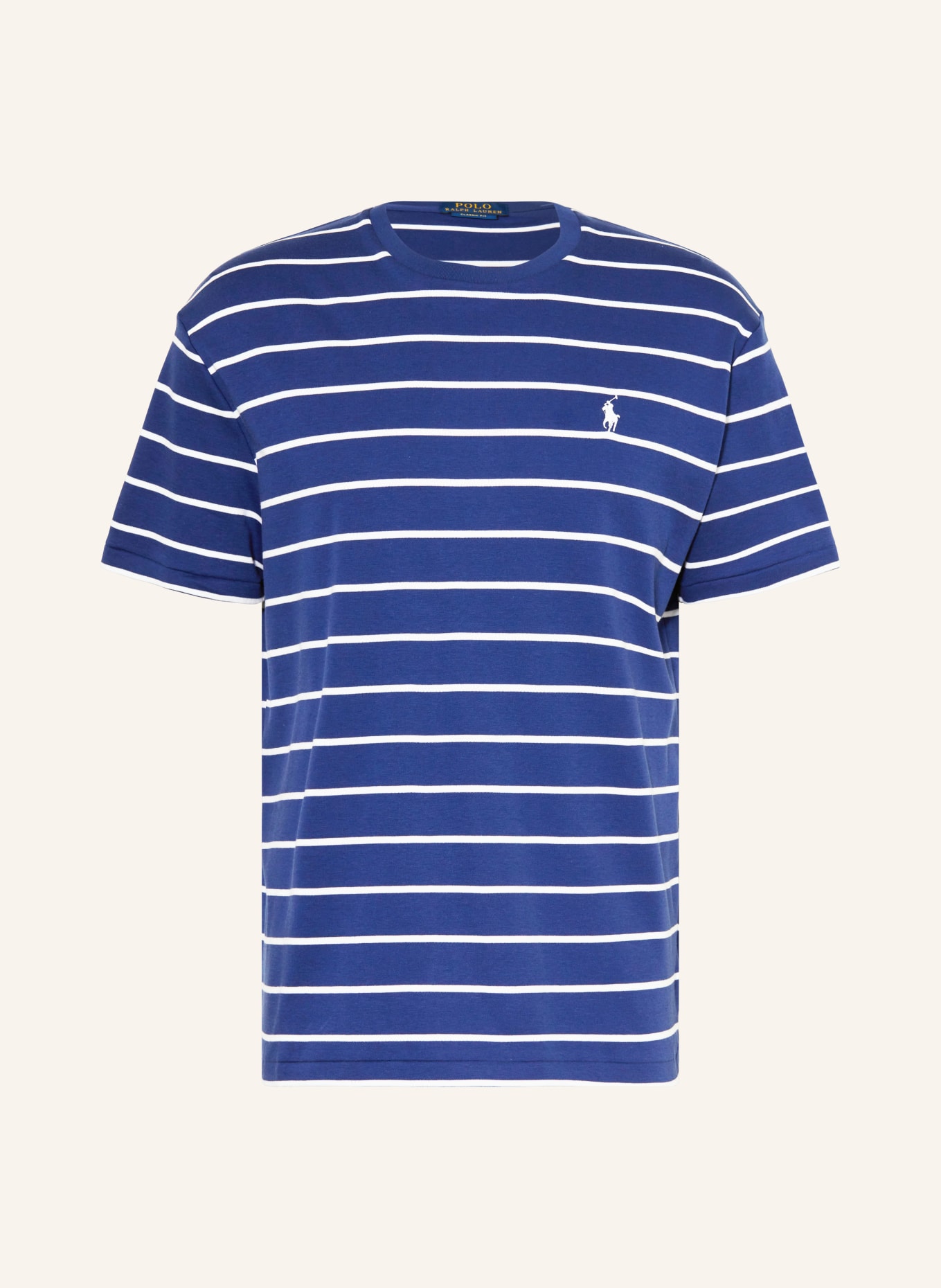 POLO RALPH LAUREN T-shirt, Color: DARK BLUE/ WHITE (Image 1)