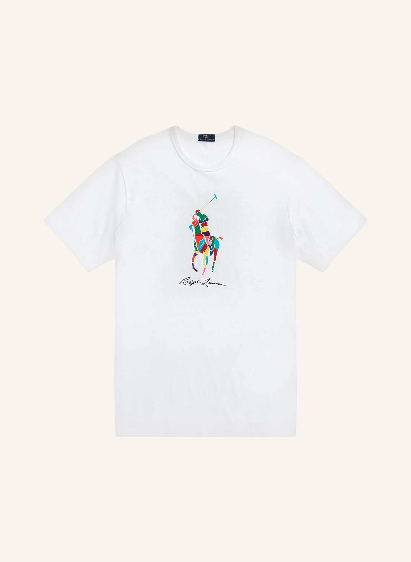 POLO RALPH LAUREN Big & Tall T-Shirt, Farbe: WEISS (Bild 1)