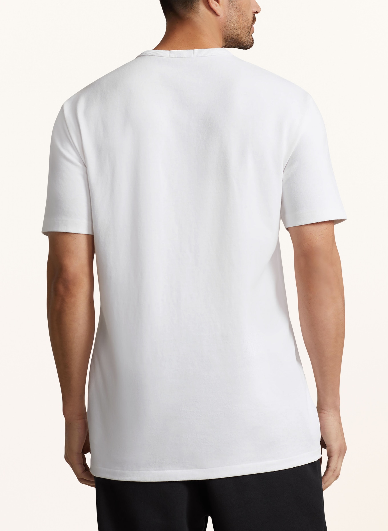POLO RALPH LAUREN Big & Tall T-Shirt, Farbe: WEISS (Bild 3)