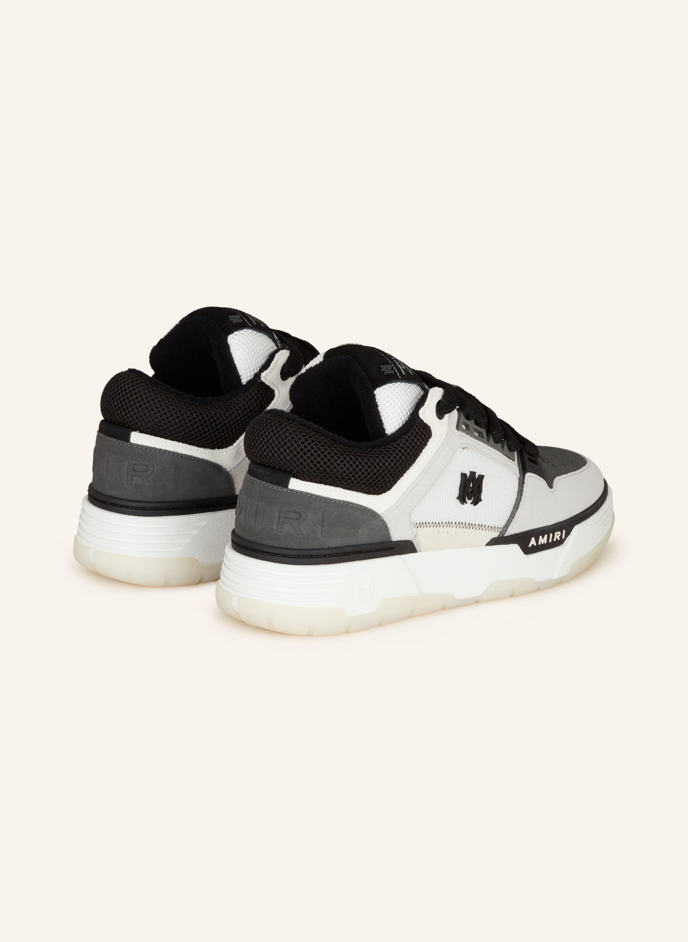 AMIRI Sneakers MA 1, Color: BLACK/ LIGHT GRAY (Image 2)