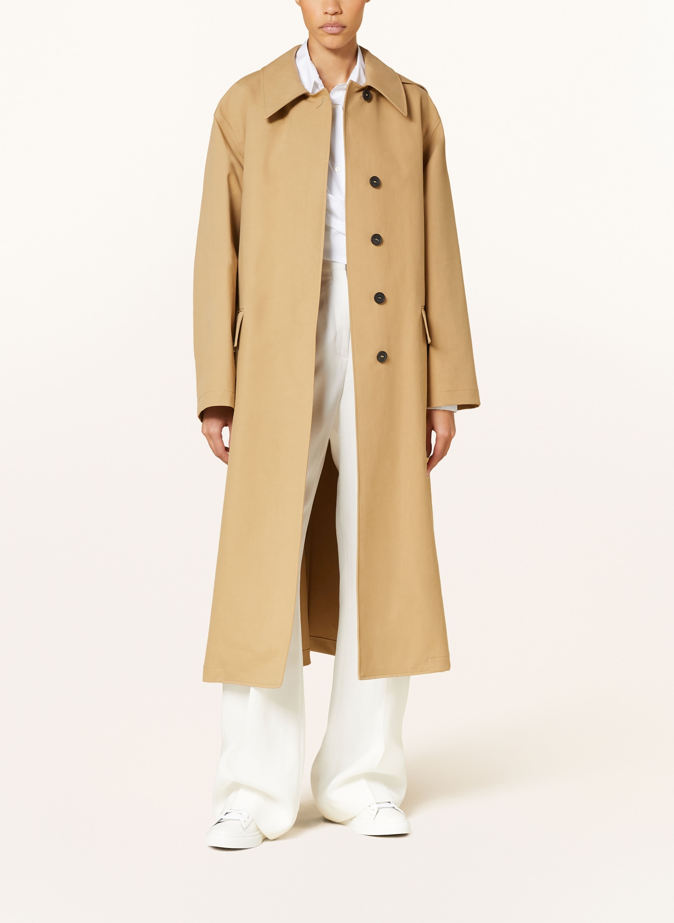 FABIANA FILIPPI Trench coat, Color: BEIGE (Image 2)