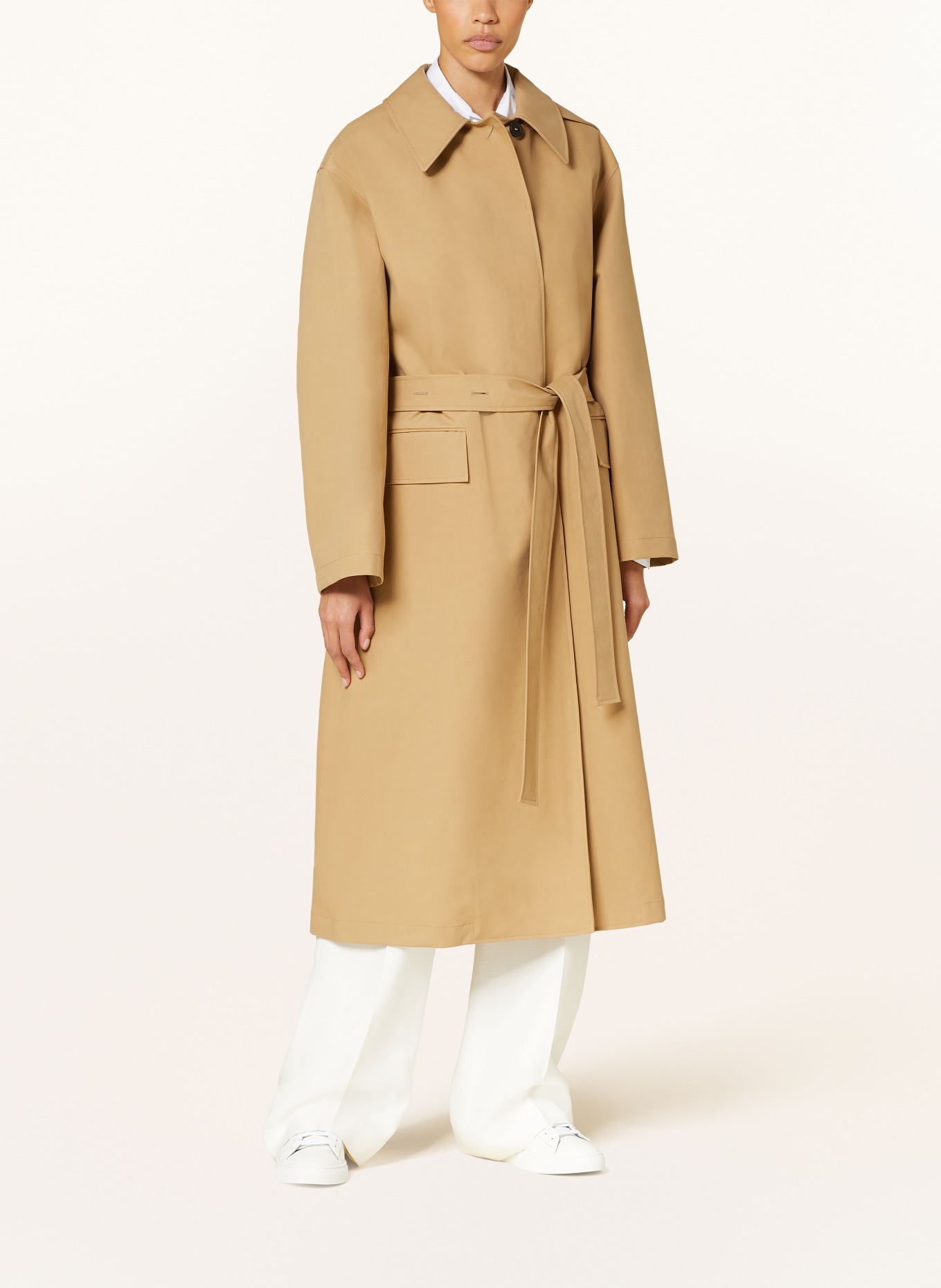 FABIANA FILIPPI Trench coat, Color: BEIGE (Image 3)