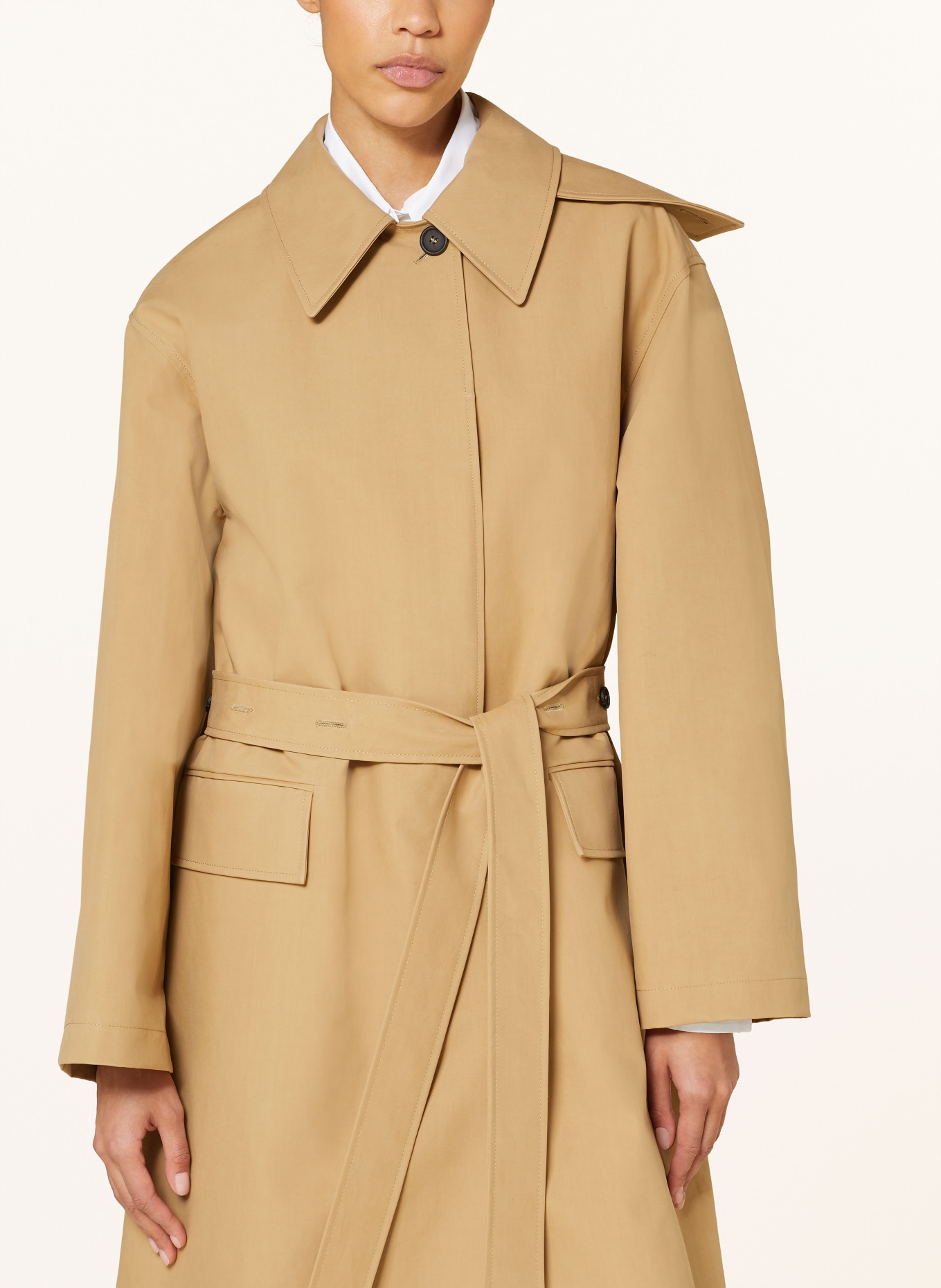 FABIANA FILIPPI Trench coat, Color: BEIGE (Image 5)
