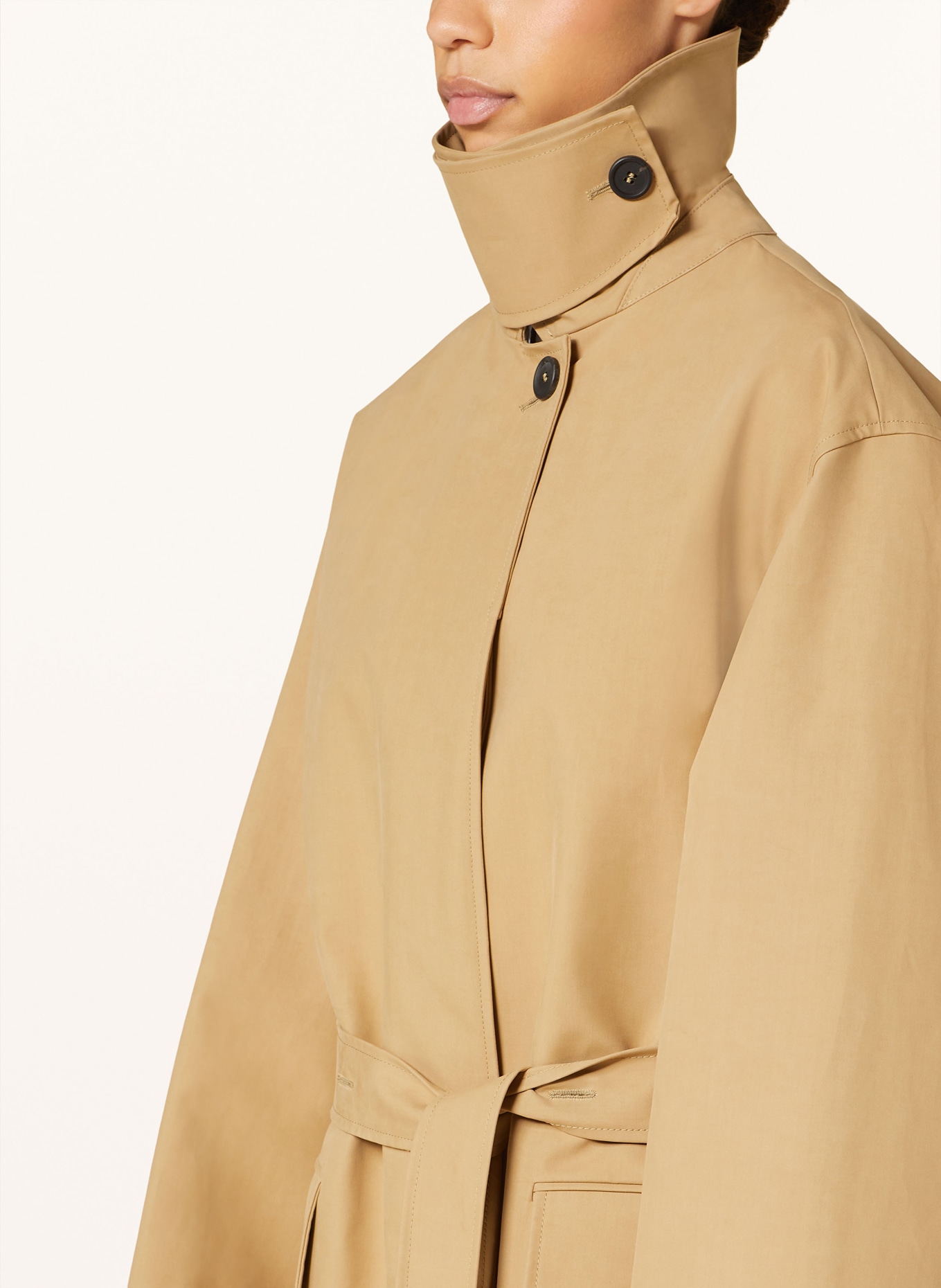 FABIANA FILIPPI Trench coat, Color: BEIGE (Image 6)