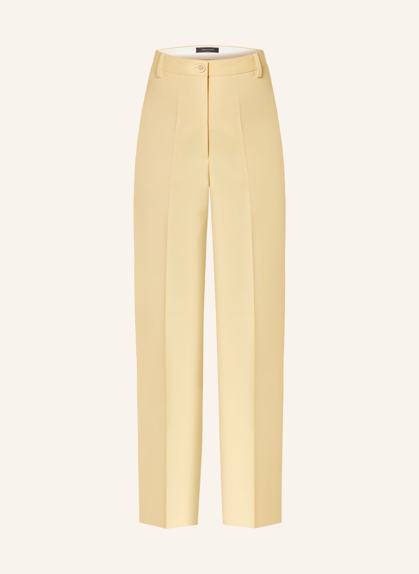 FABIANA FILIPPI Wide leg trousers, Color: CAMEL (Image 1)