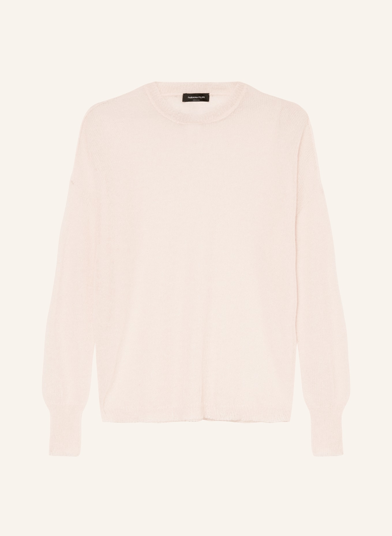 FABIANA FILIPPI Sweater with mohair, Color: LIGHT PINK (Image 1)