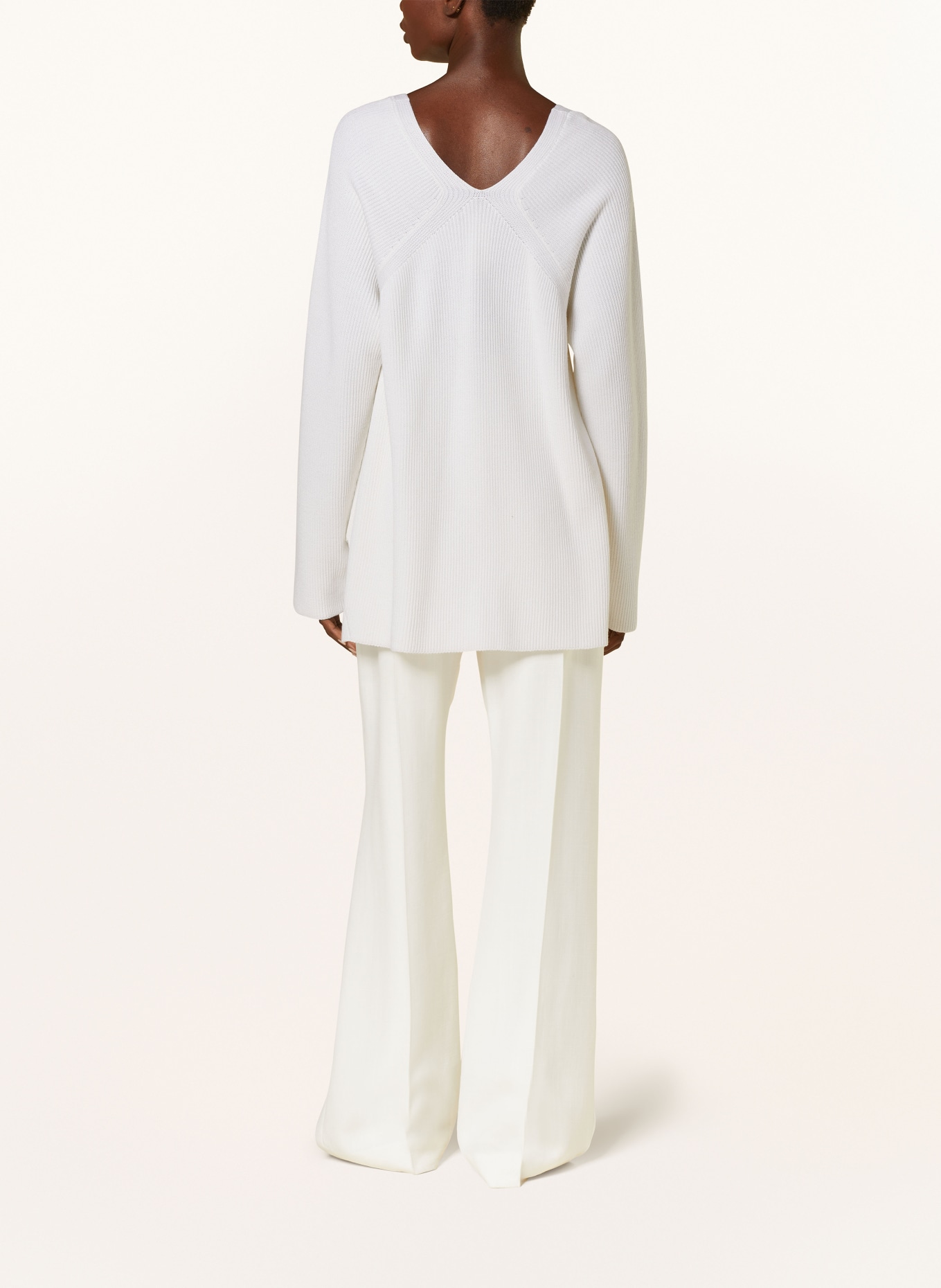 FABIANA FILIPPI Oversized sweater, Color: WHITE (Image 3)