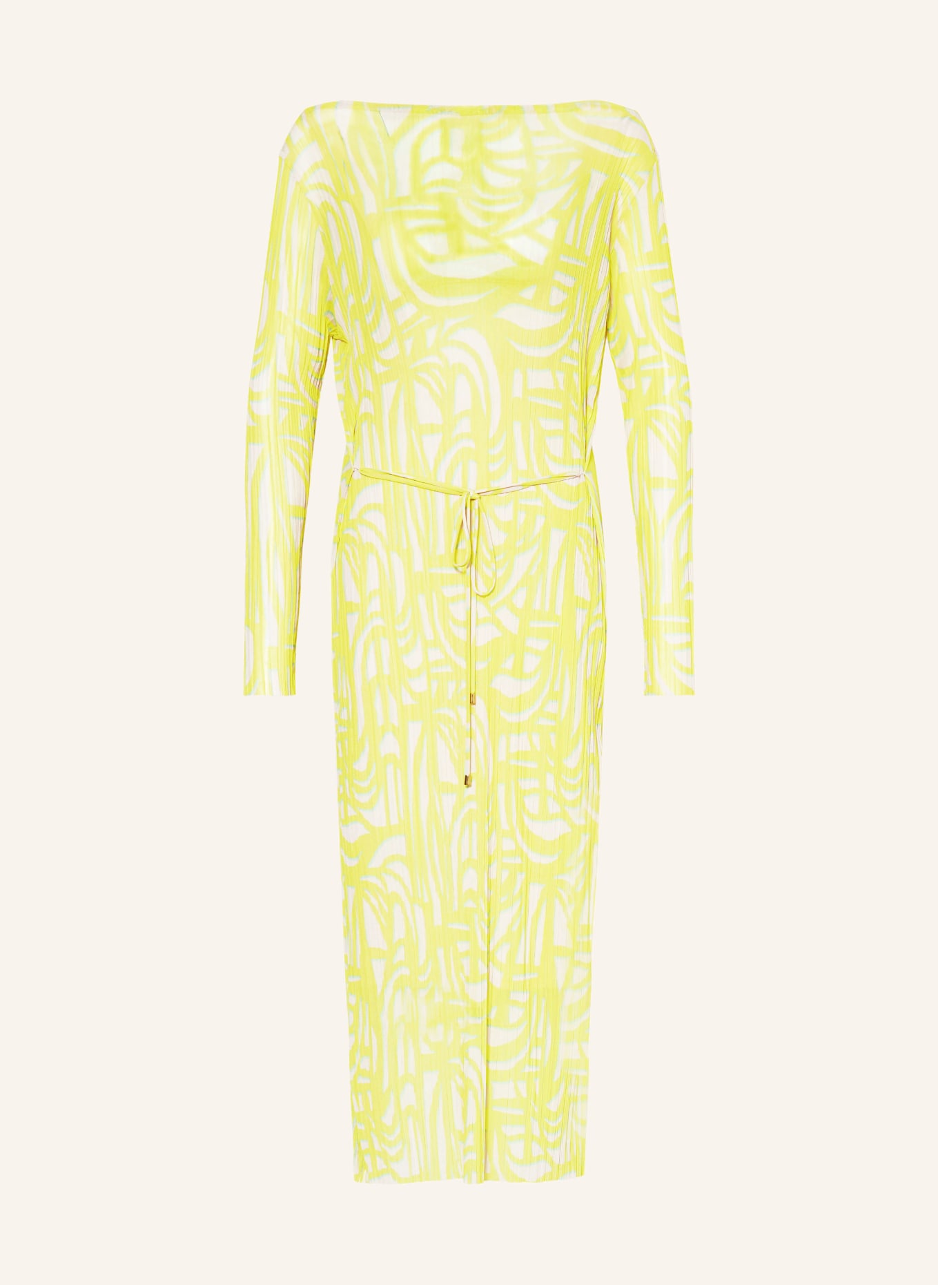 CINQUE Sukienka z siateczki CIFANNO, Kolor: ŻÓŁTY (Obrazek 1)