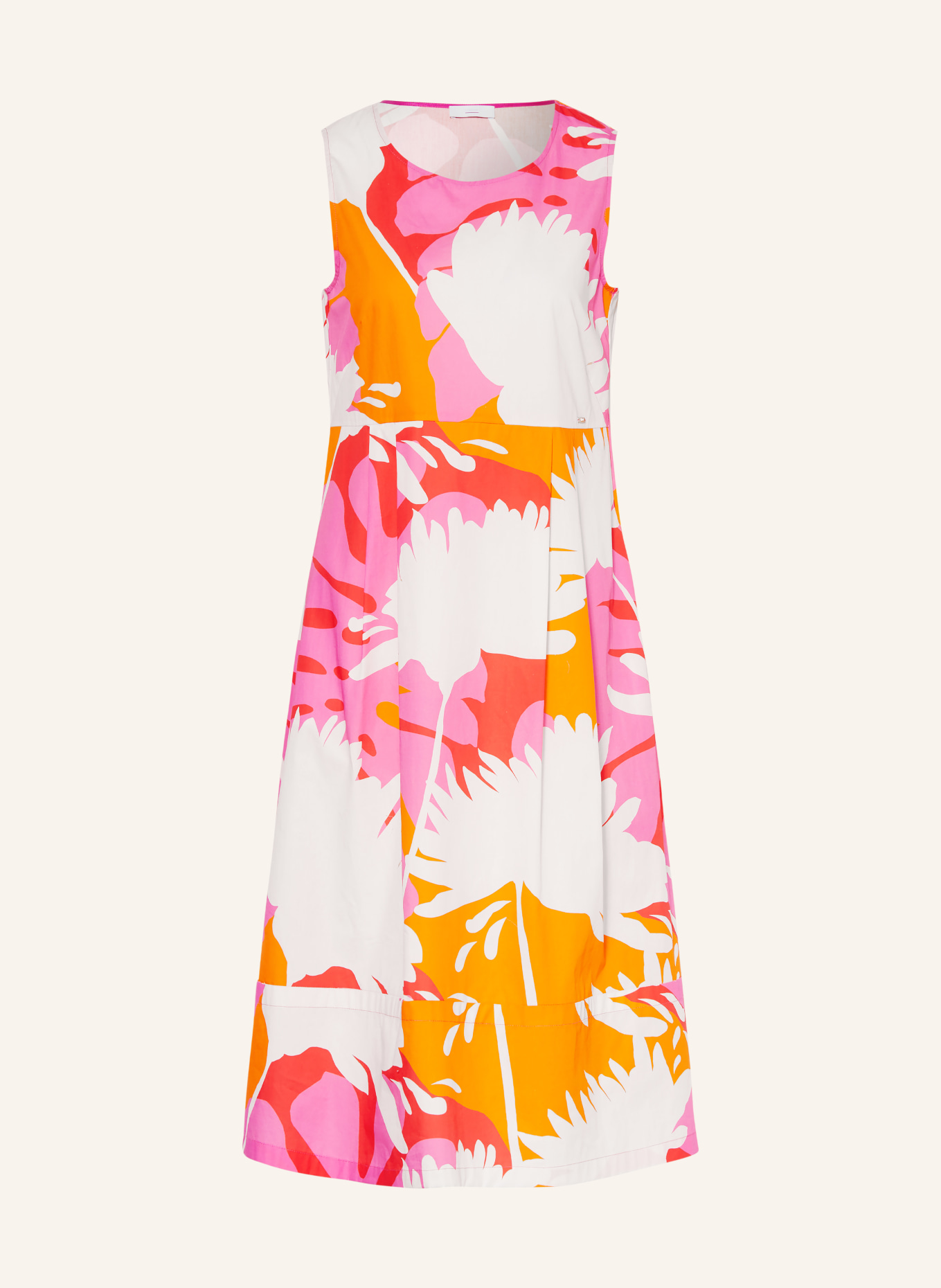 CINQUE Kleid CIDINER, Farbe: CREME/ PINK/ ORANGE (Bild 1)