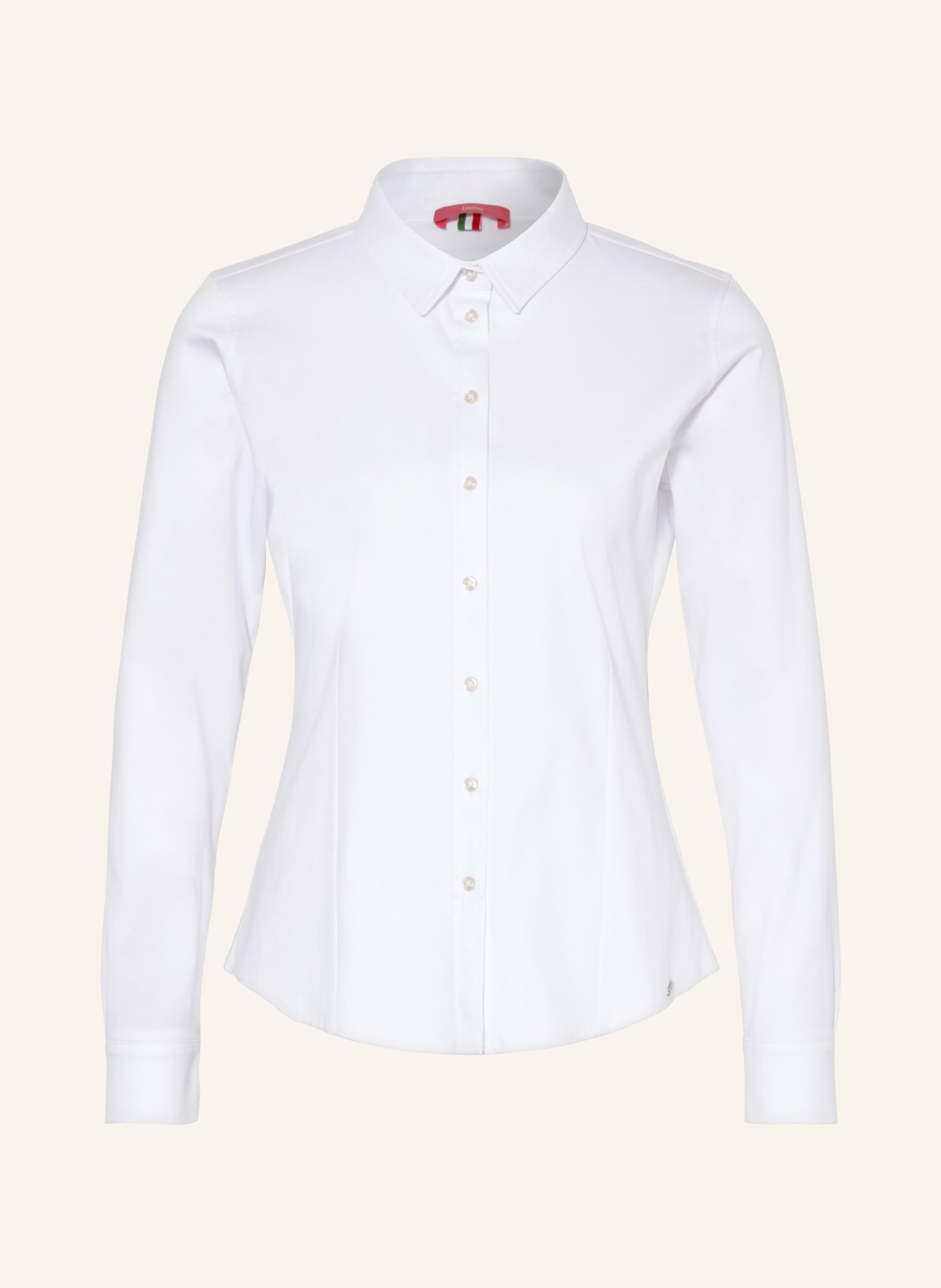 CINQUE Shirt blouse CISARY in jersey, Color: WHITE (Image 1)