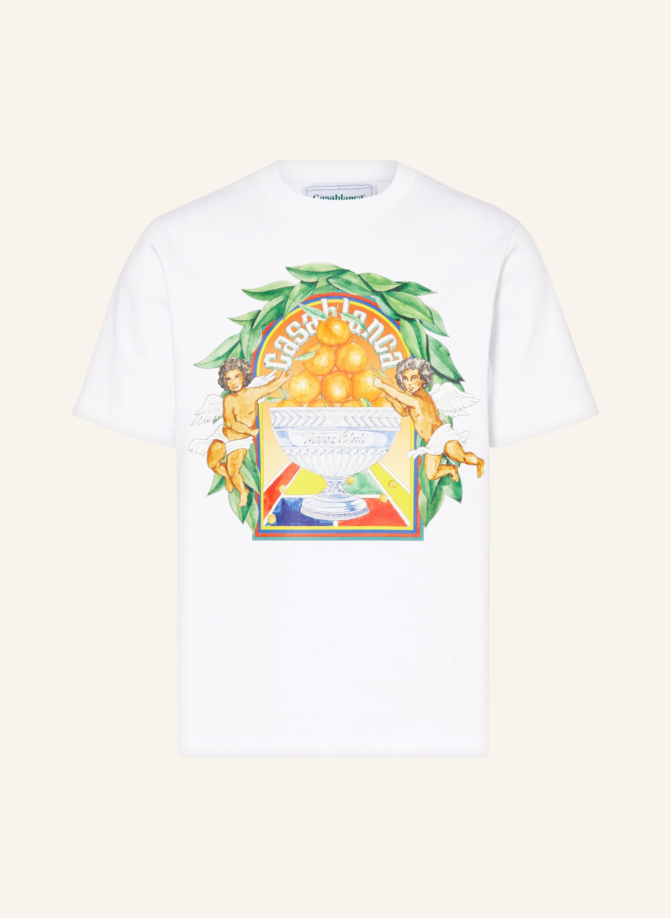 Casablanca T-shirt, Kolor: BIAŁY (Obrazek 1)