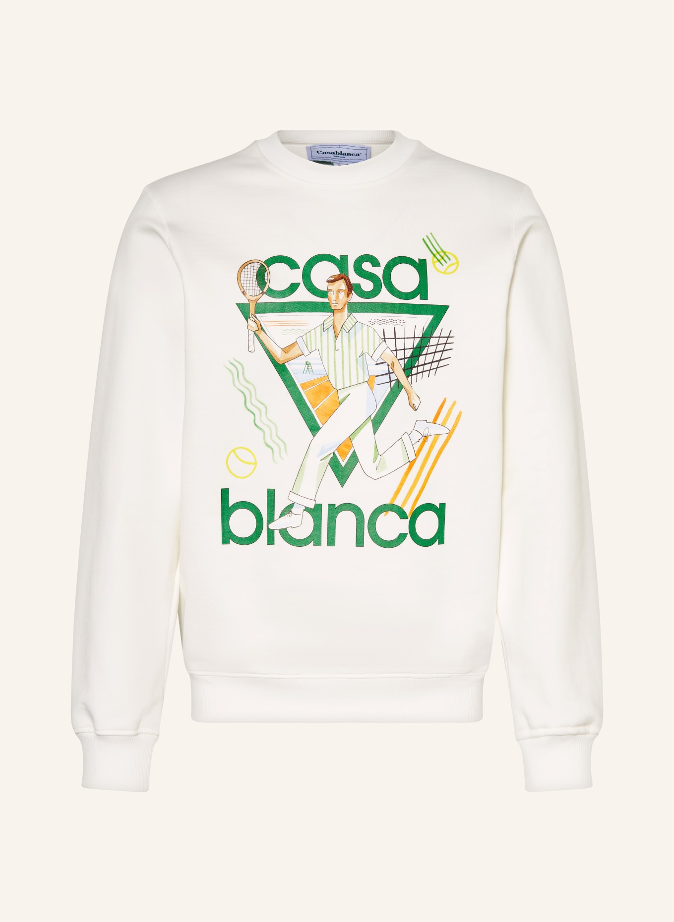 Casablanca Sweatshirt, Color: CREAM (Image 1)