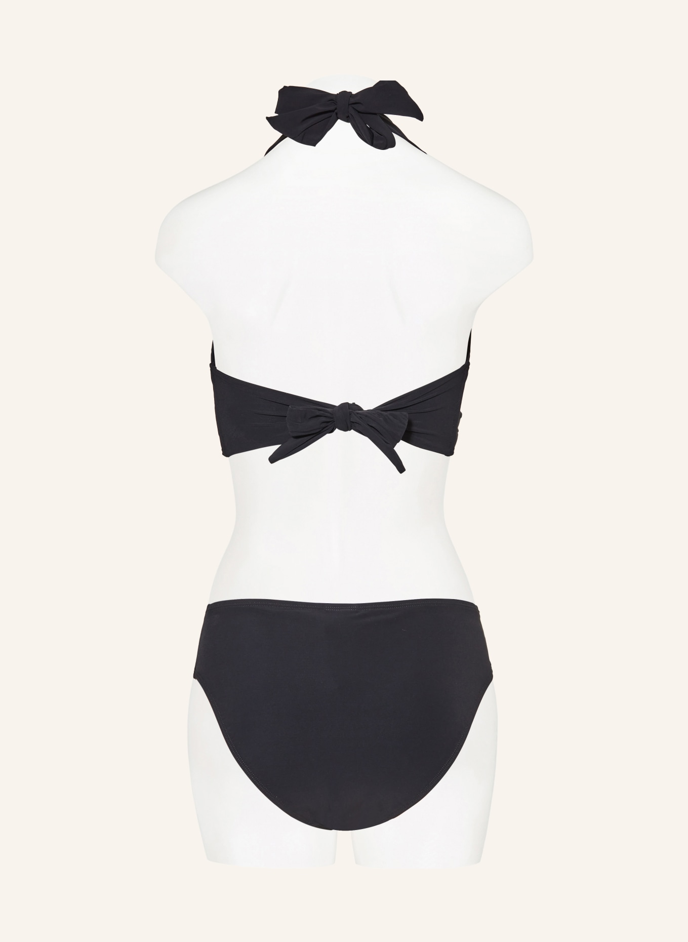 JETS Australia Halter neck bikini top JETSET, Color: BLACK (Image 3)