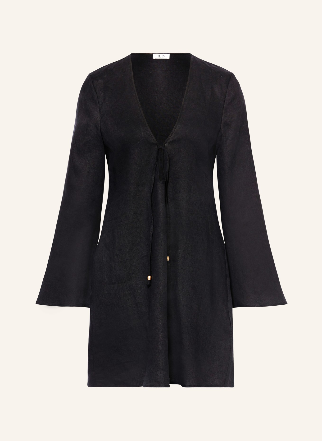 JETS Australia Linen tunic, Color: BLACK (Image 1)
