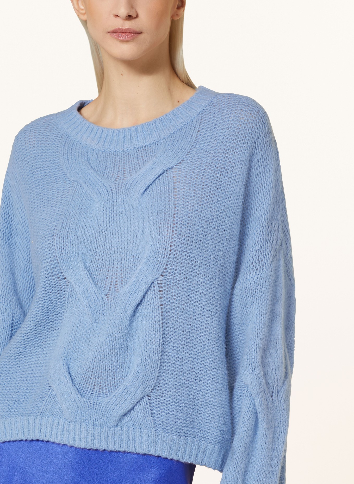 Juvia Sweater ERICA, Color: BLUE (Image 4)