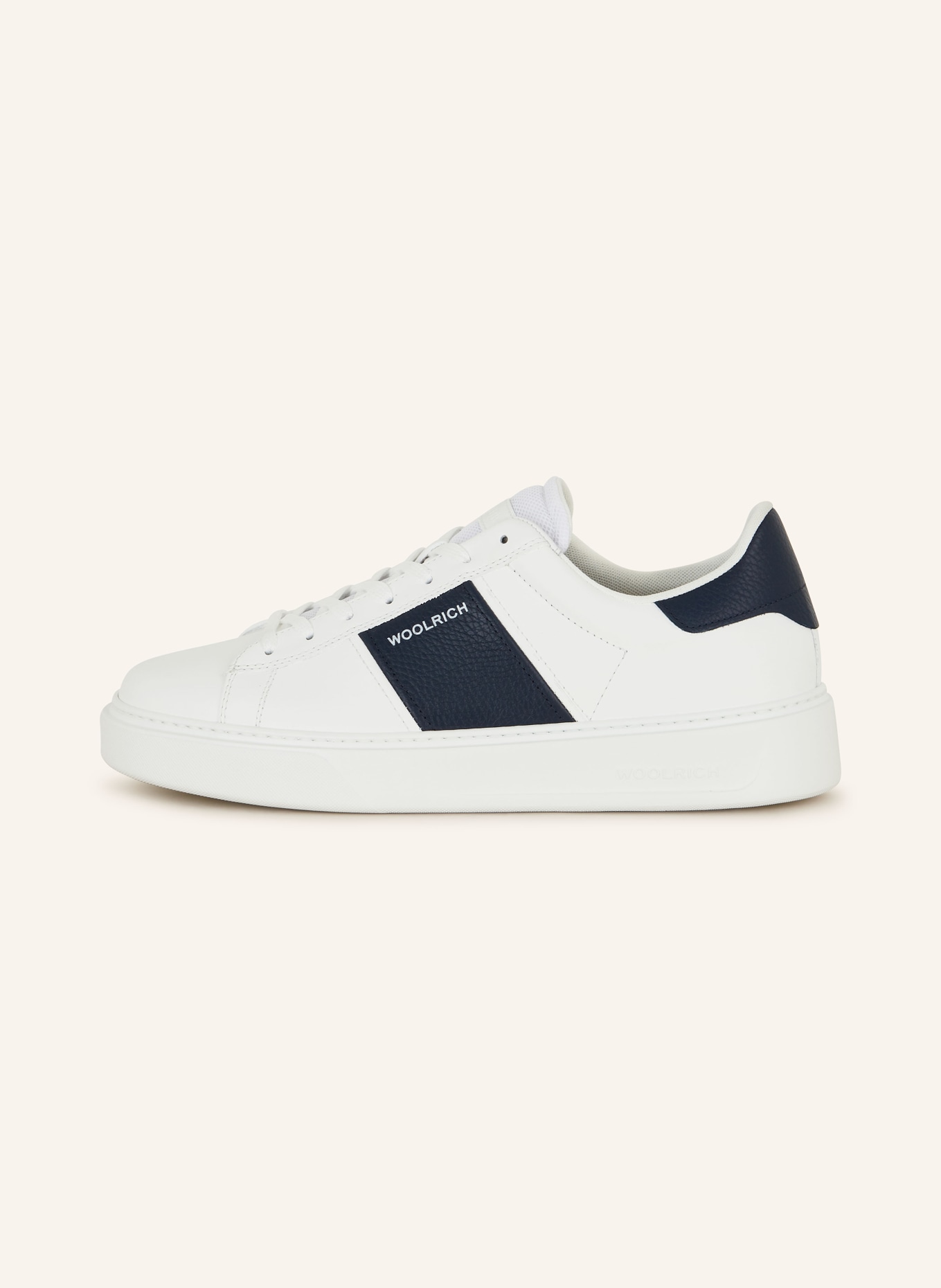 WOOLRICH Sneakers, Color: WHITE/ DARK BLUE (Image 4)