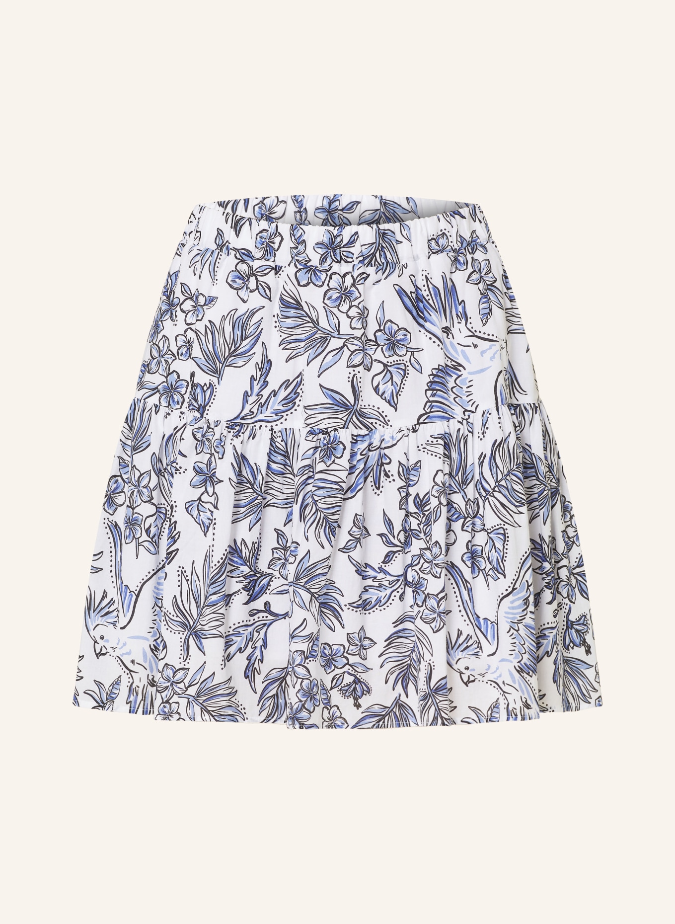 Juvia Skirt MELODY, Color: WHITE/ BLUE (Image 1)