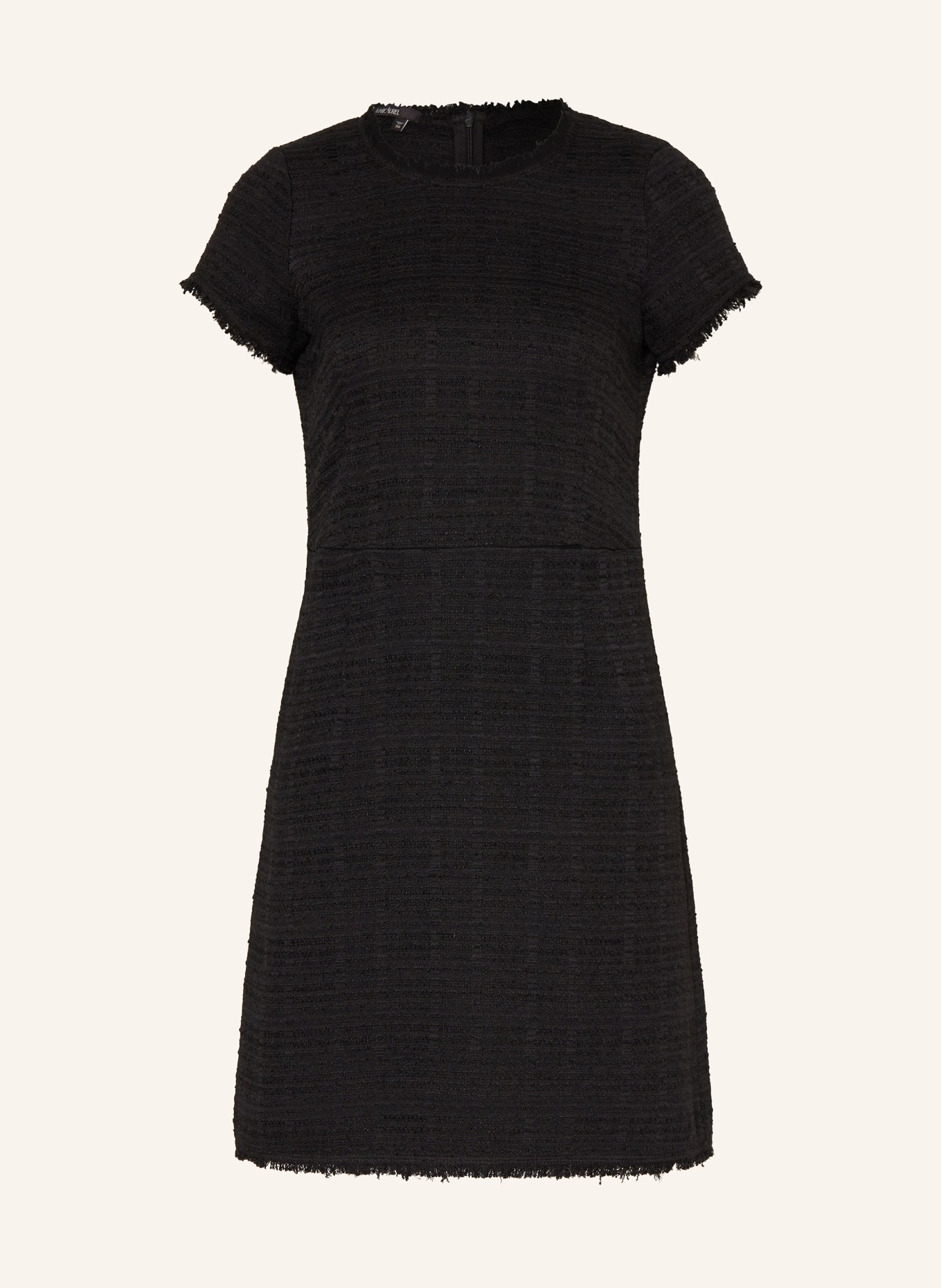 MARC AUREL Sheath dress made of bouclé, Color: BLACK (Image 1)