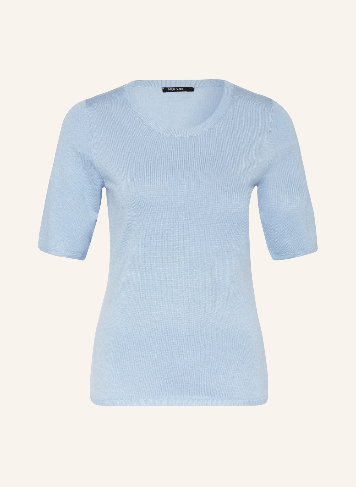 MARC AUREL Knit shirt, Color: LIGHT BLUE (Image 1)