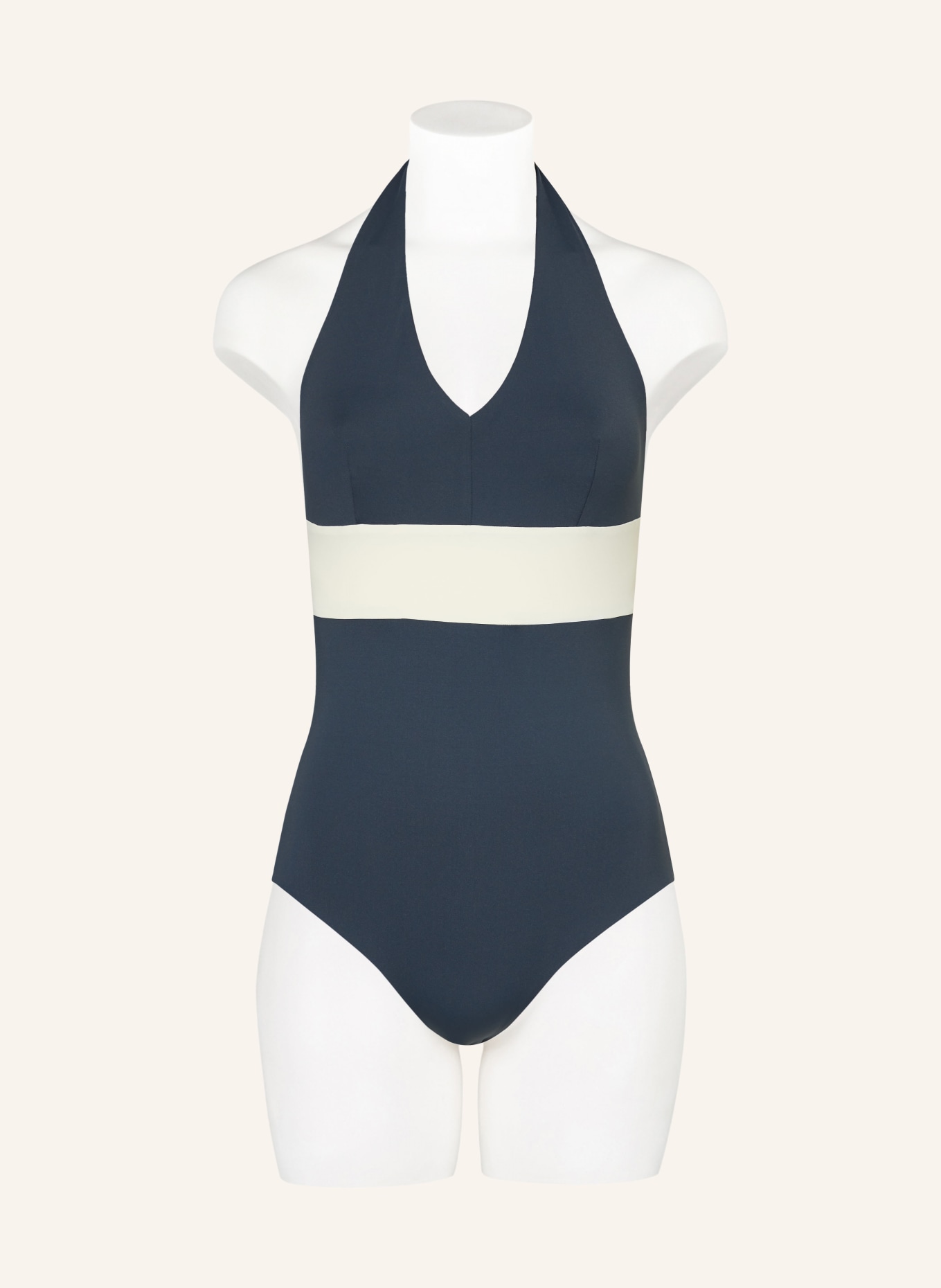 MYMARINI Swimsuit WONDERBODY reversible, Color: GRAY/ WHITE (Image 2)